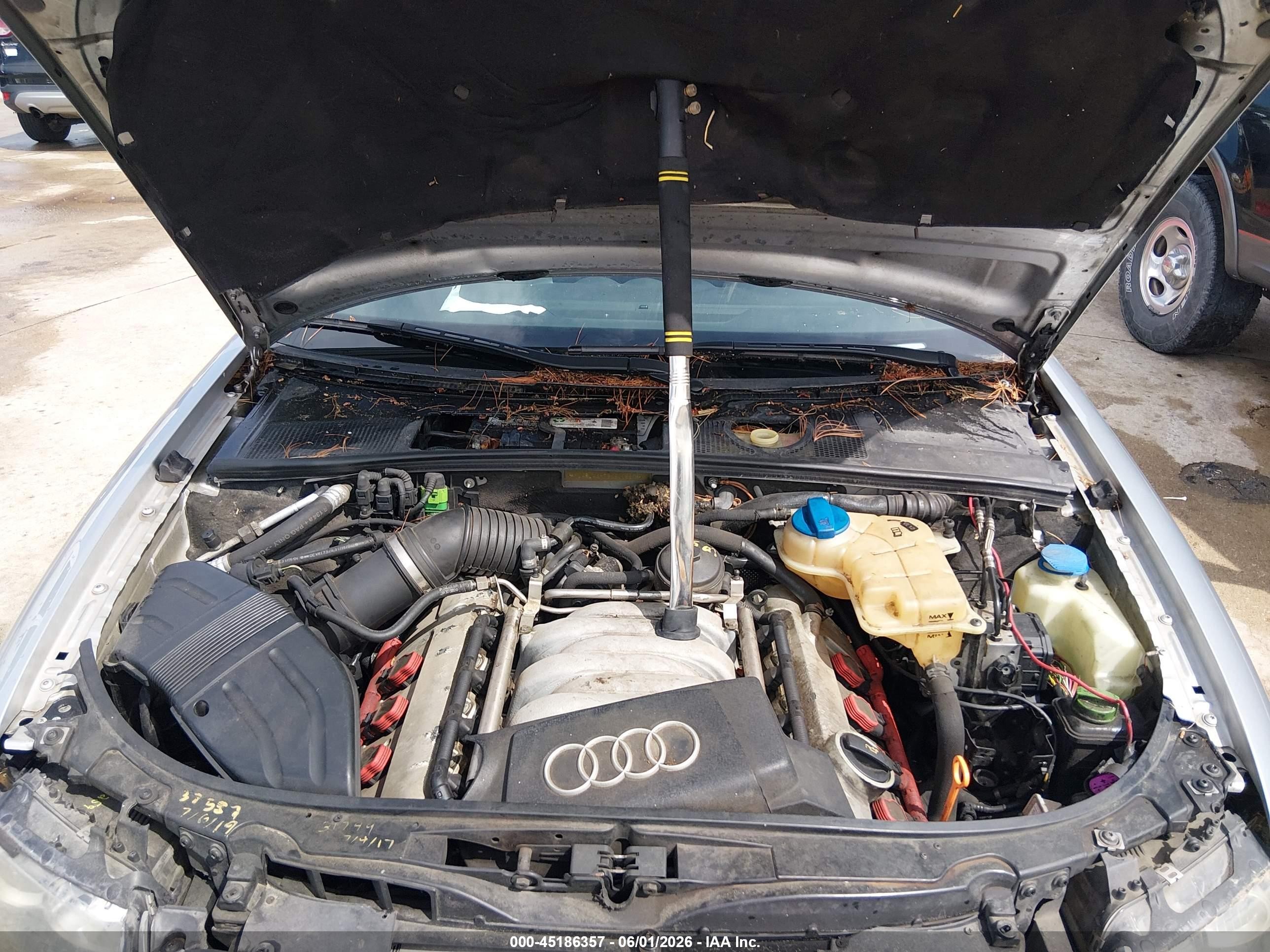 2005 Audi S4   Gray vin: WUARL48H75K901557