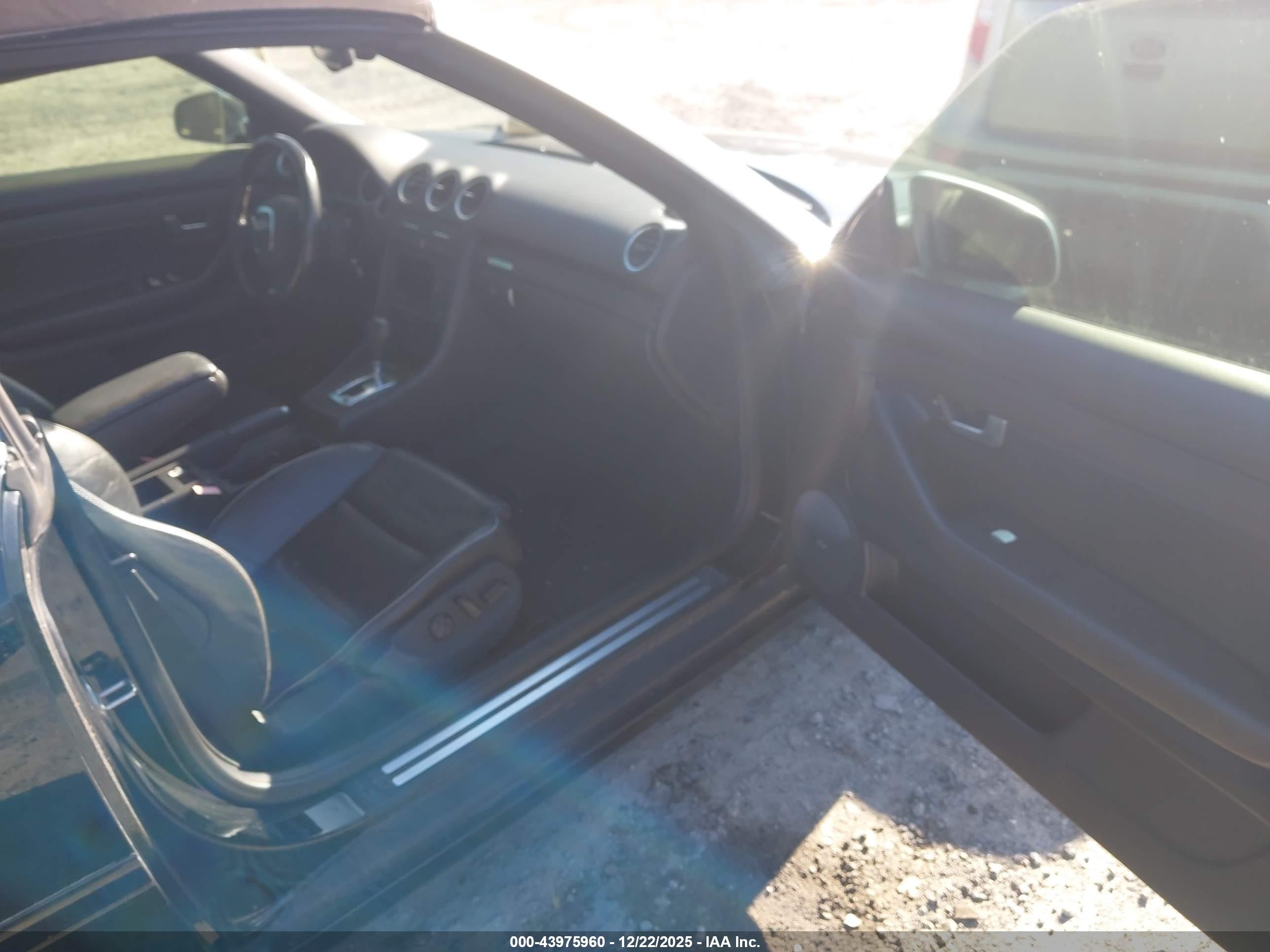 2007 Audi S4   Black vin: WUARL48H77K900752