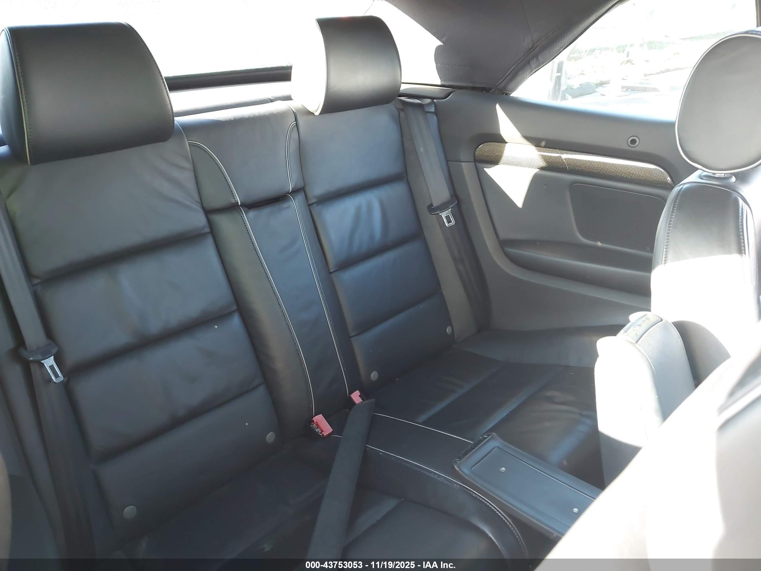 2007 Audi S4   Black vin: WUARL48HX7K901166