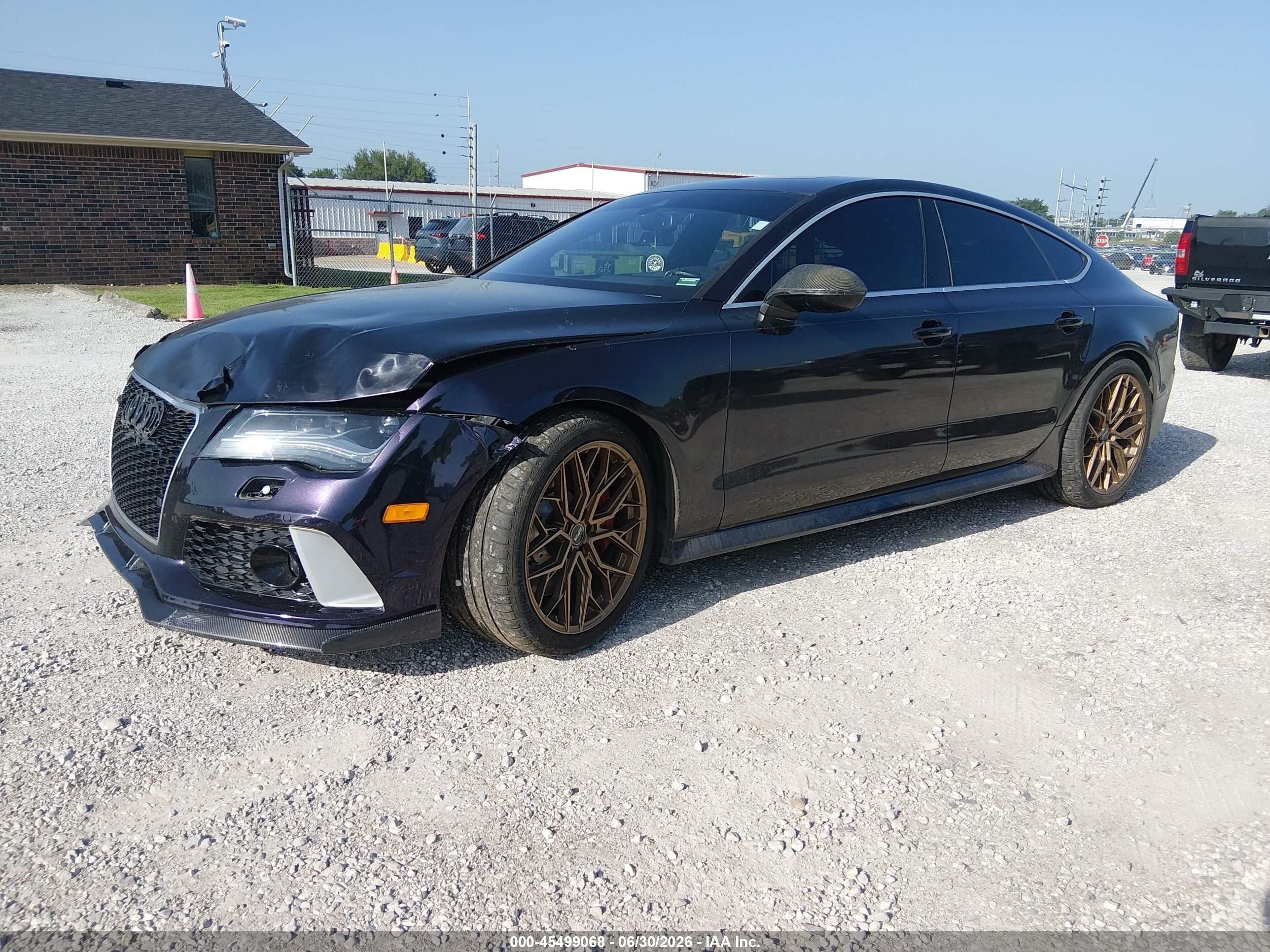 2015 Audi Rs 7 4.0t Prestige Black vin: WUAW2AFC0FN900309