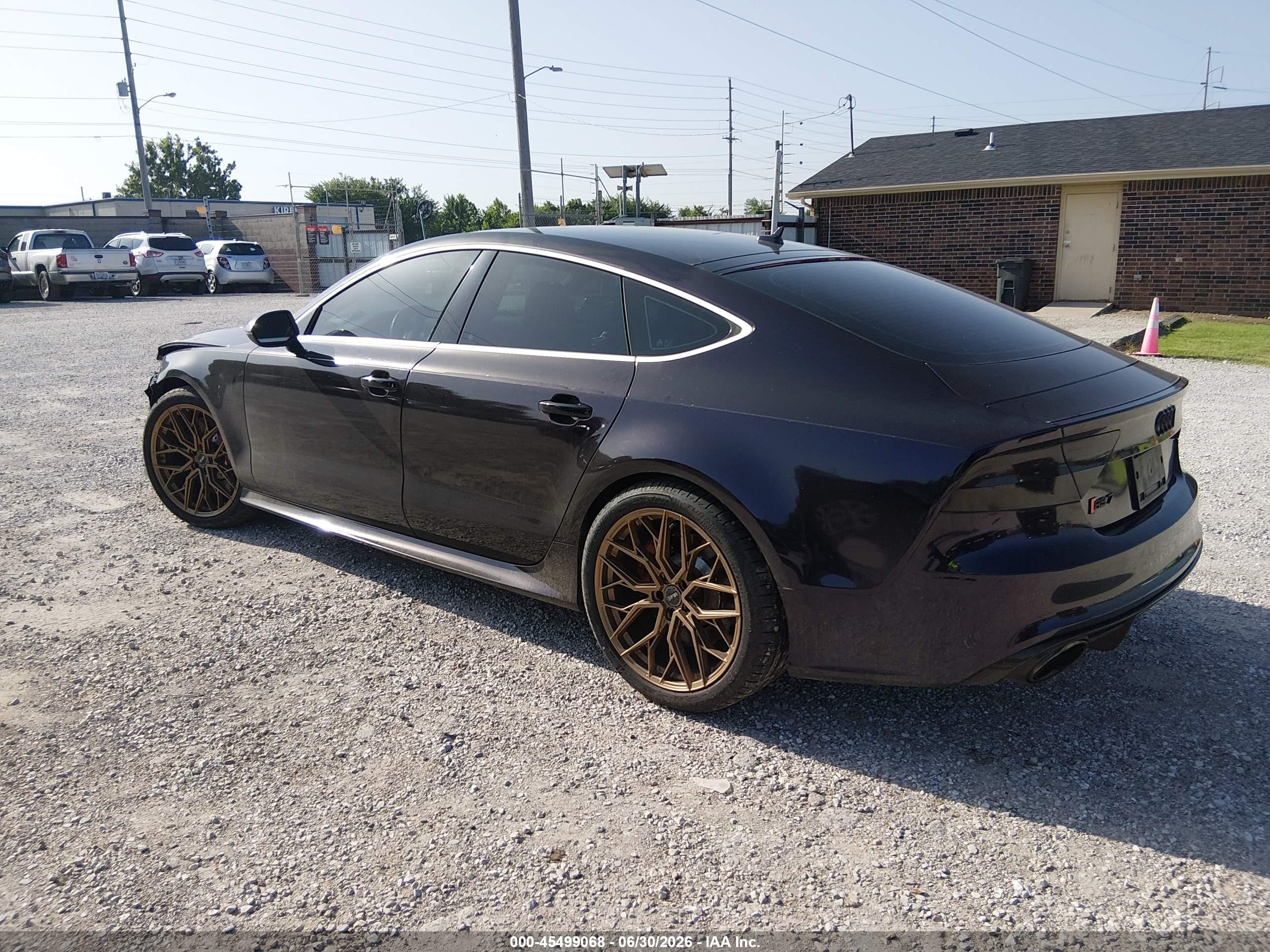 2015 Audi Rs 7 4.0t Prestige Black vin: WUAW2AFC0FN900309