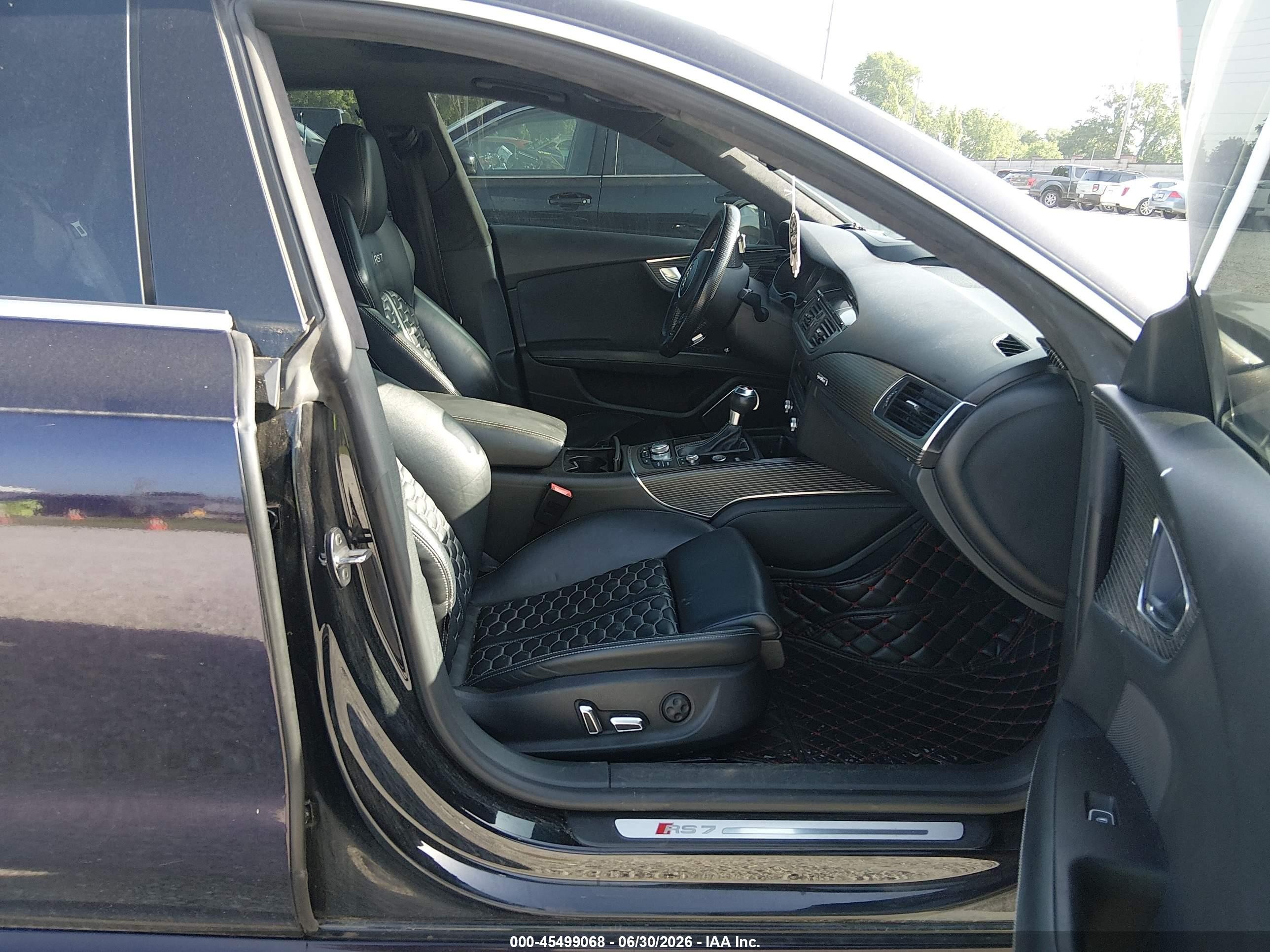 2015 Audi Rs 7 4.0t Prestige Black vin: WUAW2AFC0FN900309