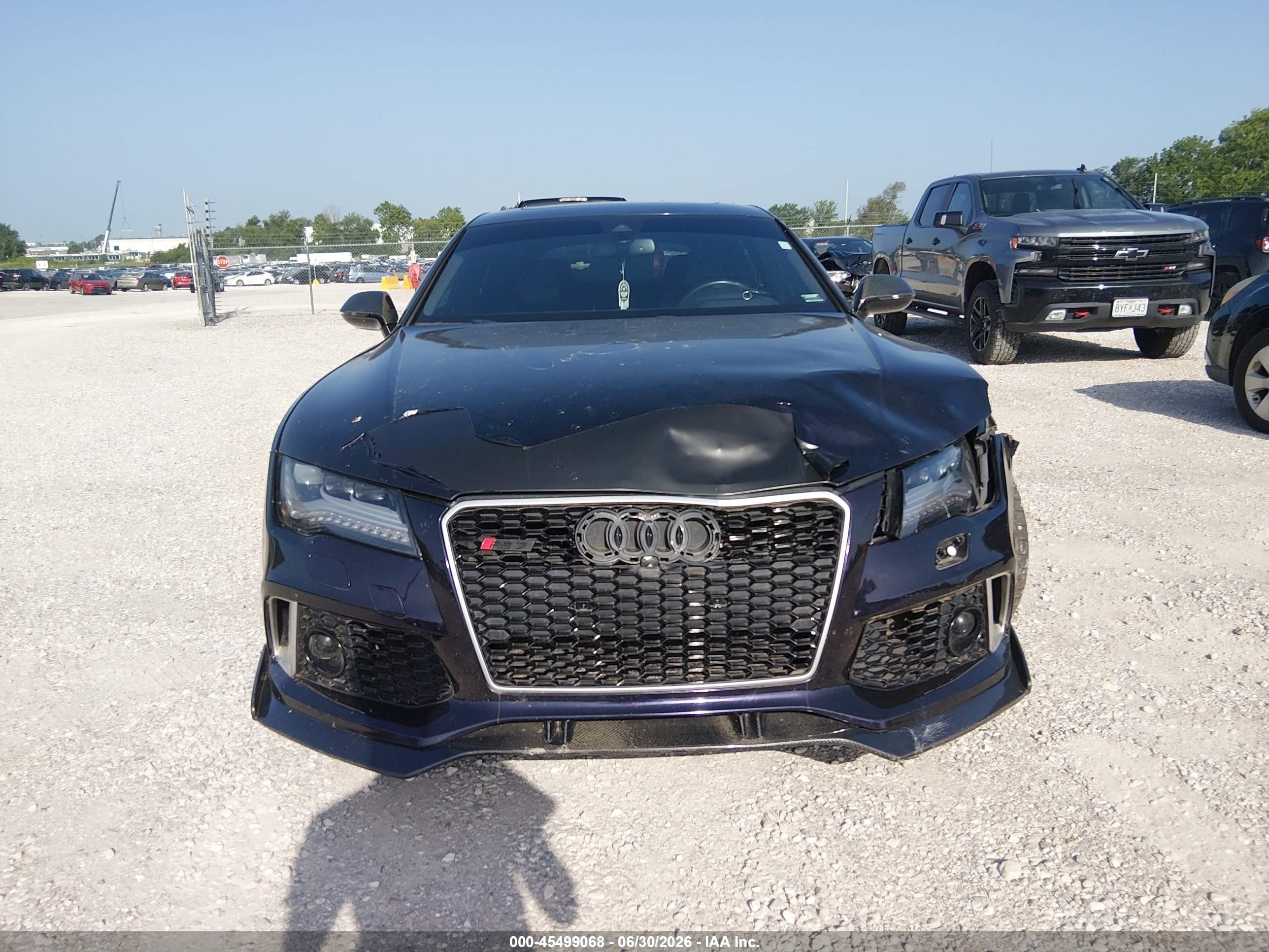 2015 Audi Rs 7 4.0t Prestige Black vin: WUAW2AFC0FN900309