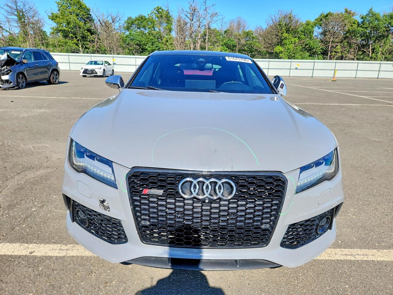 2014 Audi Rs7 Gray vin: WUAW2AFC6EN902905