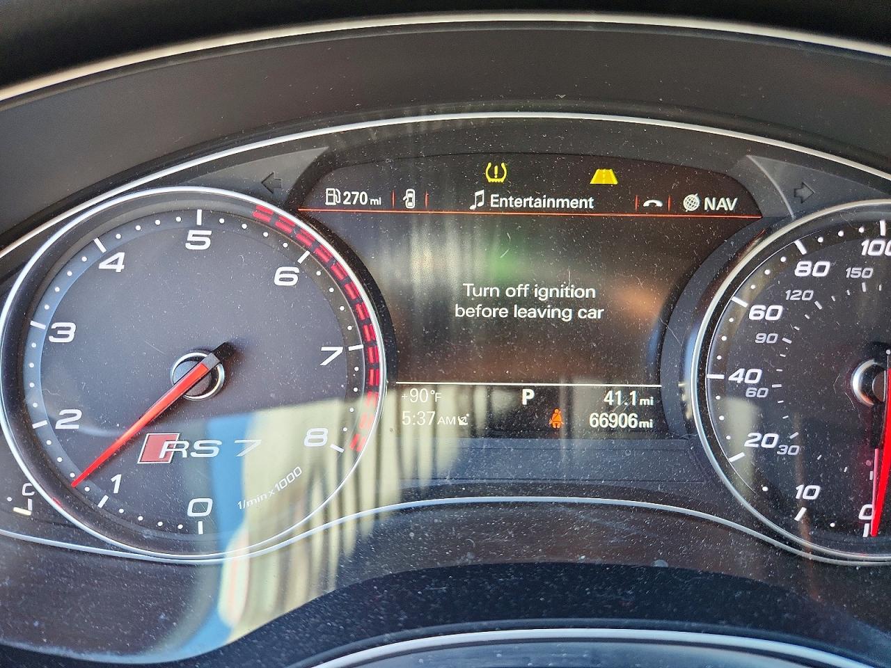 2014 Audi Rs7 Gray vin: WUAW2AFC6EN902905