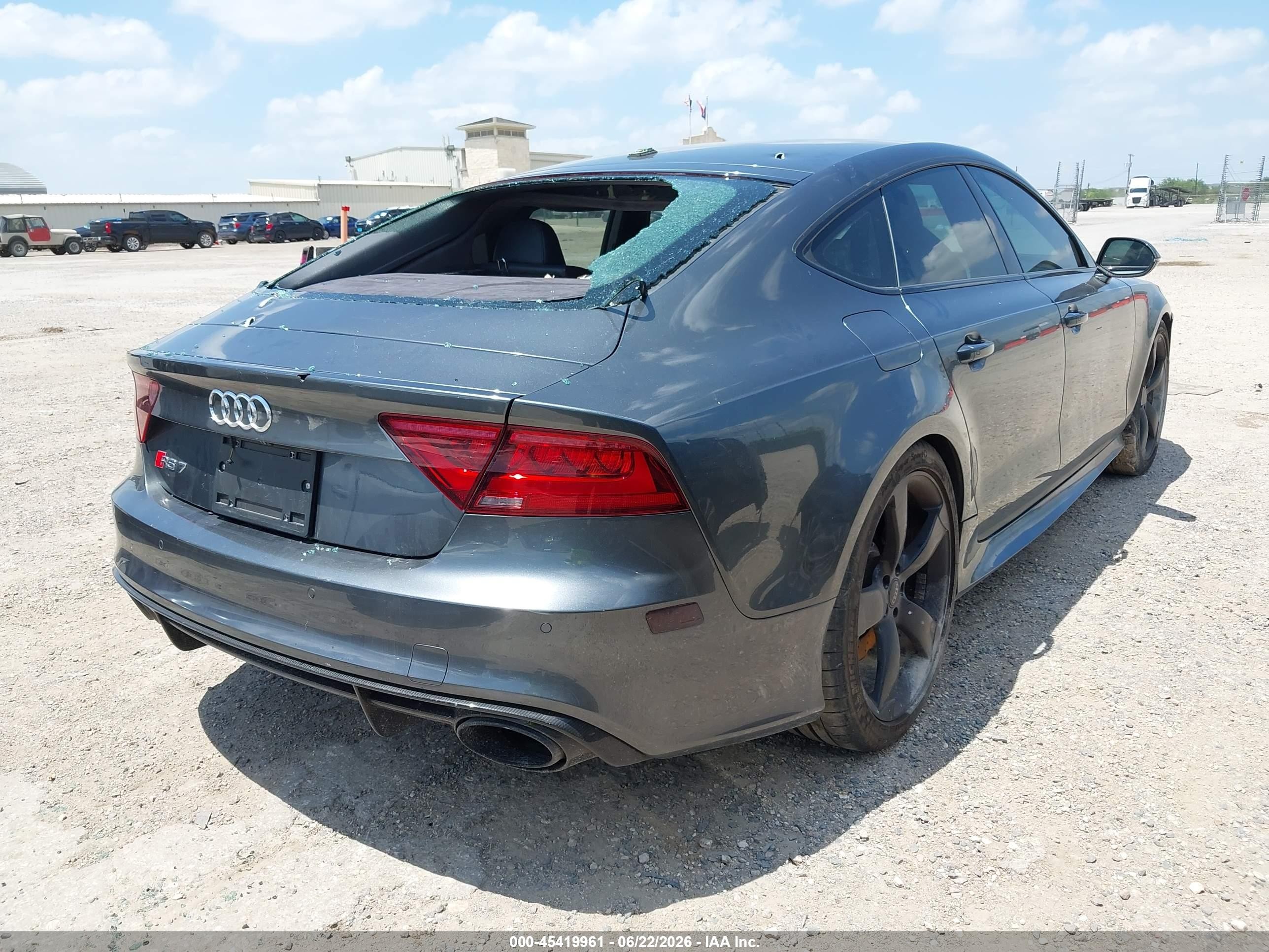 2014 Audi Rs 7 4.0t Prestige Black vin: WUAW2AFC8EN901450