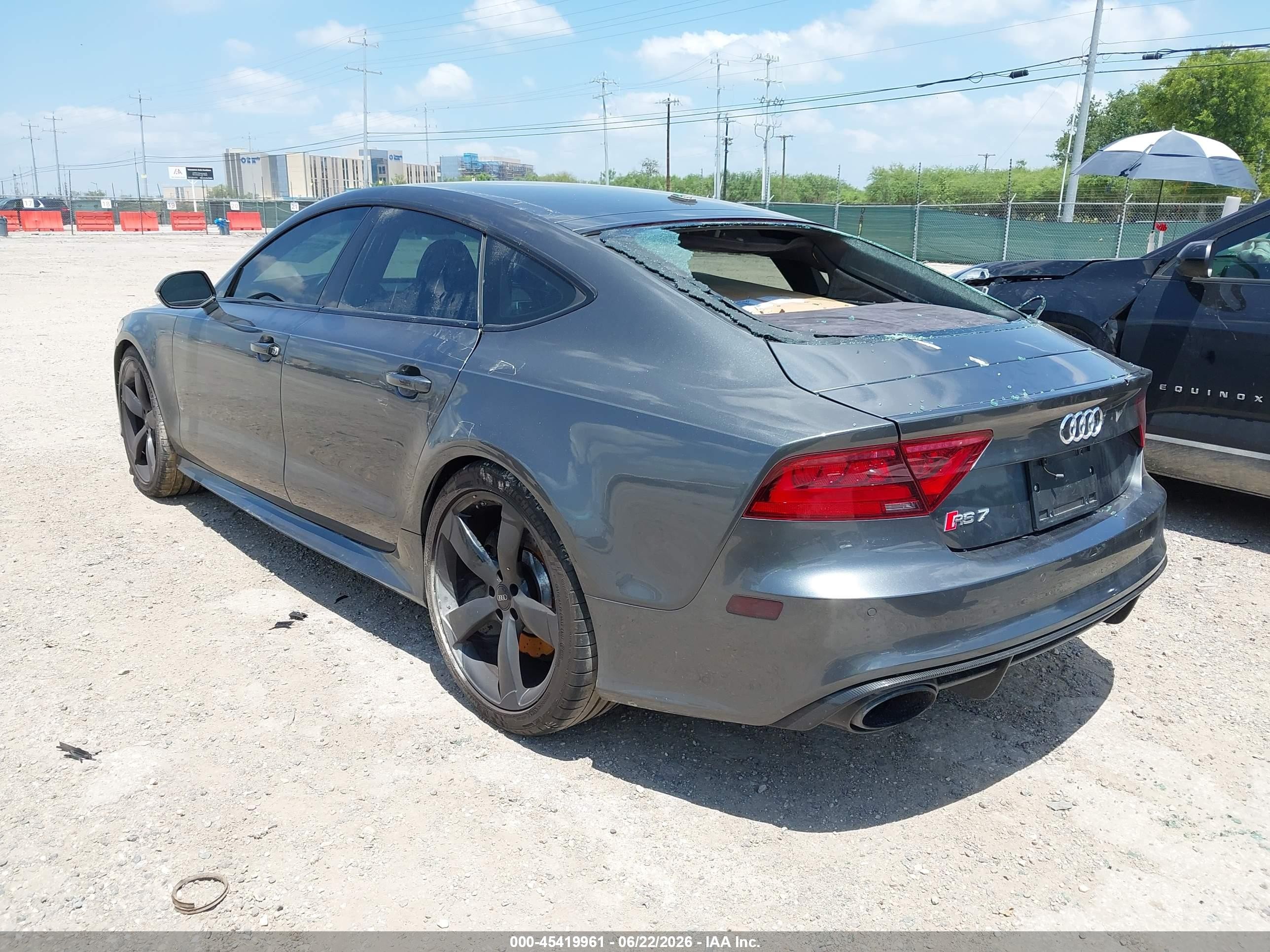 2014 Audi Rs 7 4.0t Prestige Black vin: WUAW2AFC8EN901450