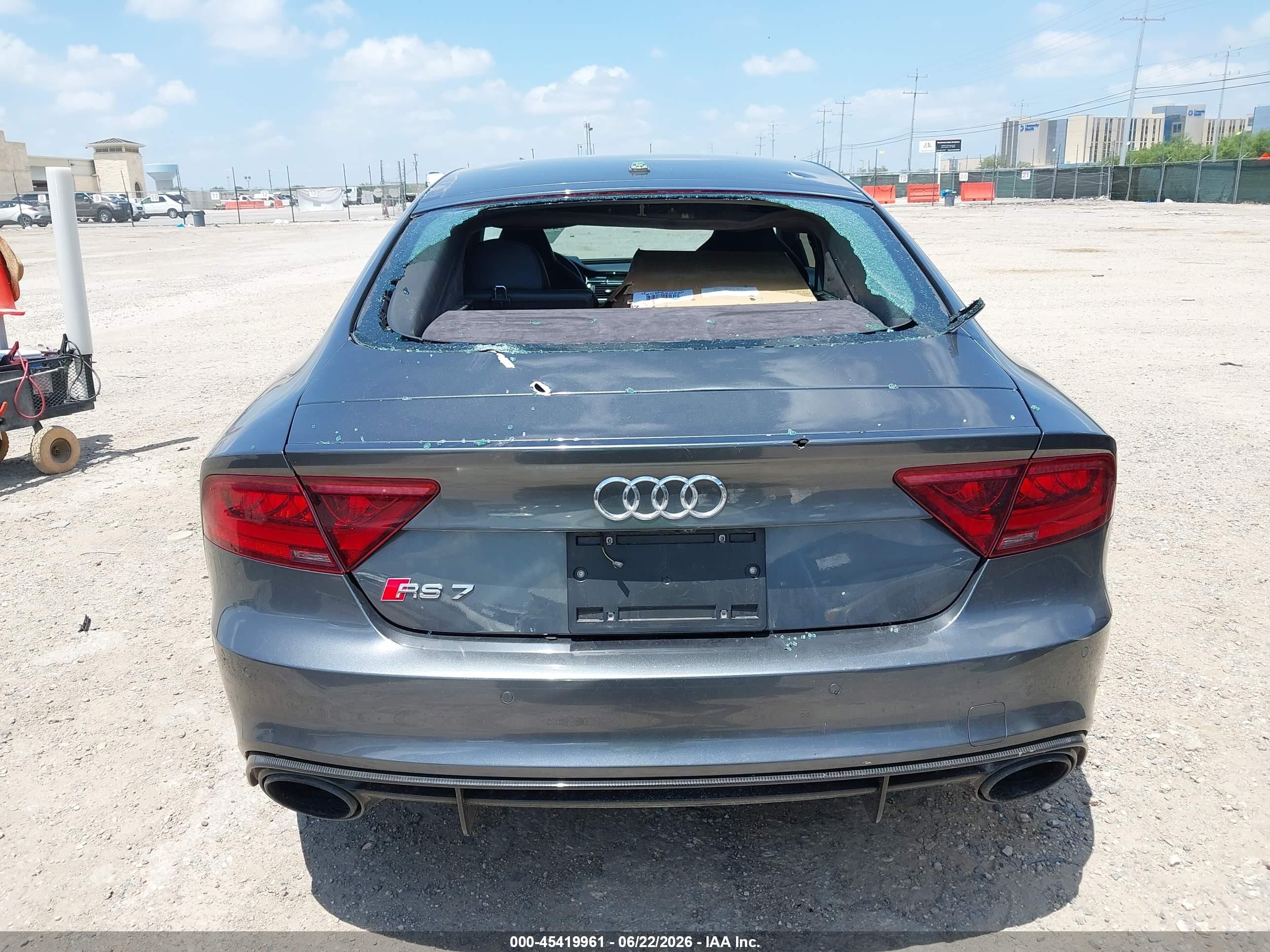 2014 Audi Rs 7 4.0t Prestige Black vin: WUAW2AFC8EN901450