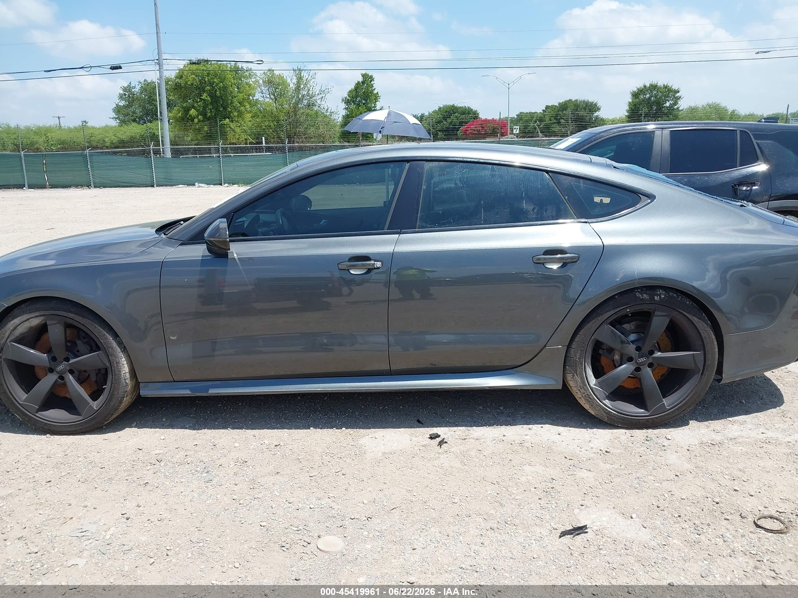 2014 Audi Rs 7 4.0t Prestige Black vin: WUAW2AFC8EN901450