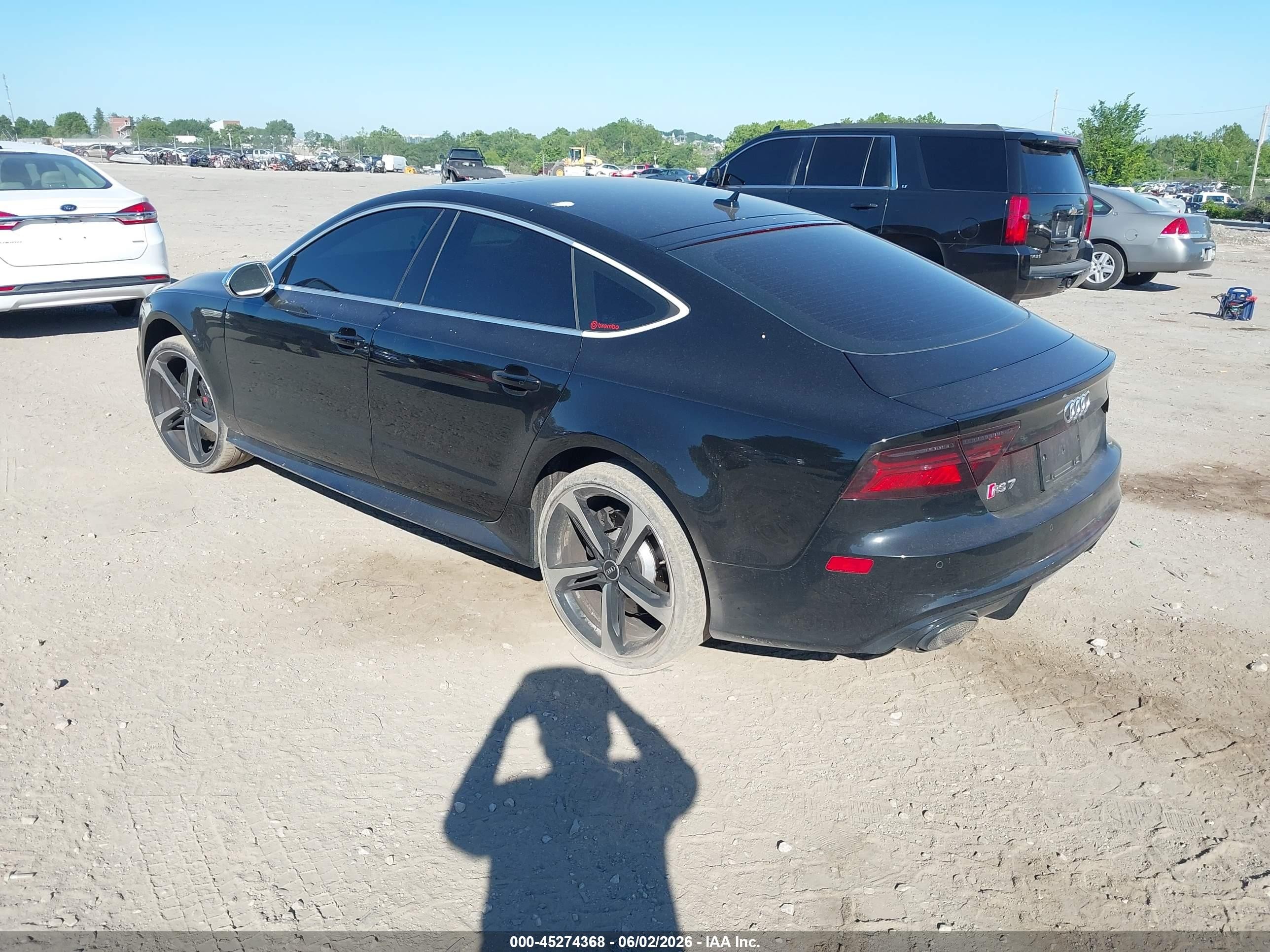 2016 Audi Rs 7 4.0t Prestige Black vin: WUAW2AFC8GN900706