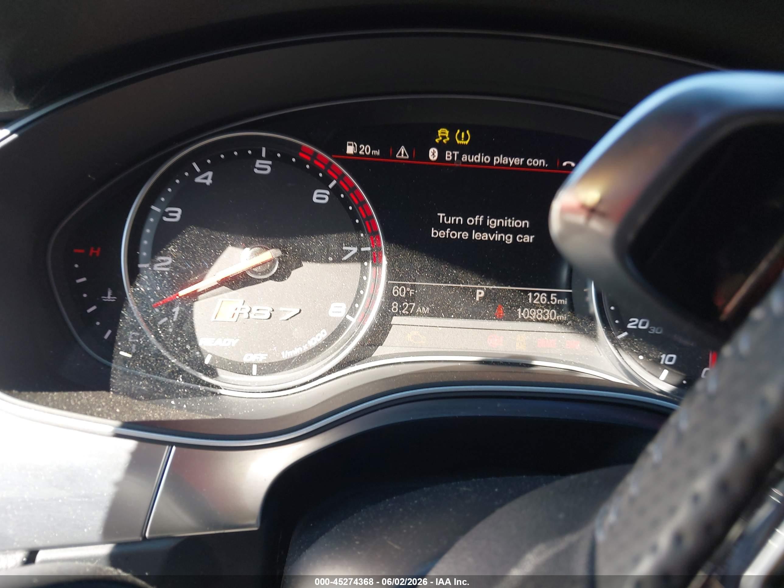 2016 Audi Rs 7 4.0t Prestige Black vin: WUAW2AFC8GN900706