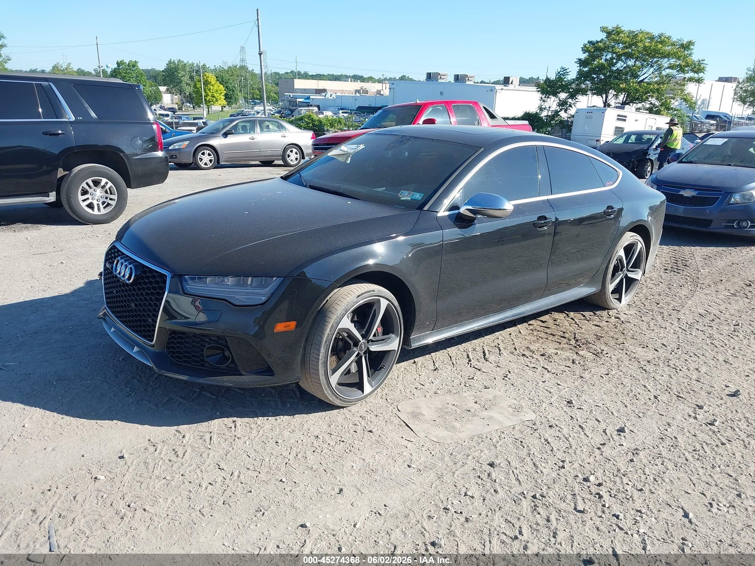 2016 Audi Rs 7 4.0t Prestige Black vin: WUAW2AFC8GN900706