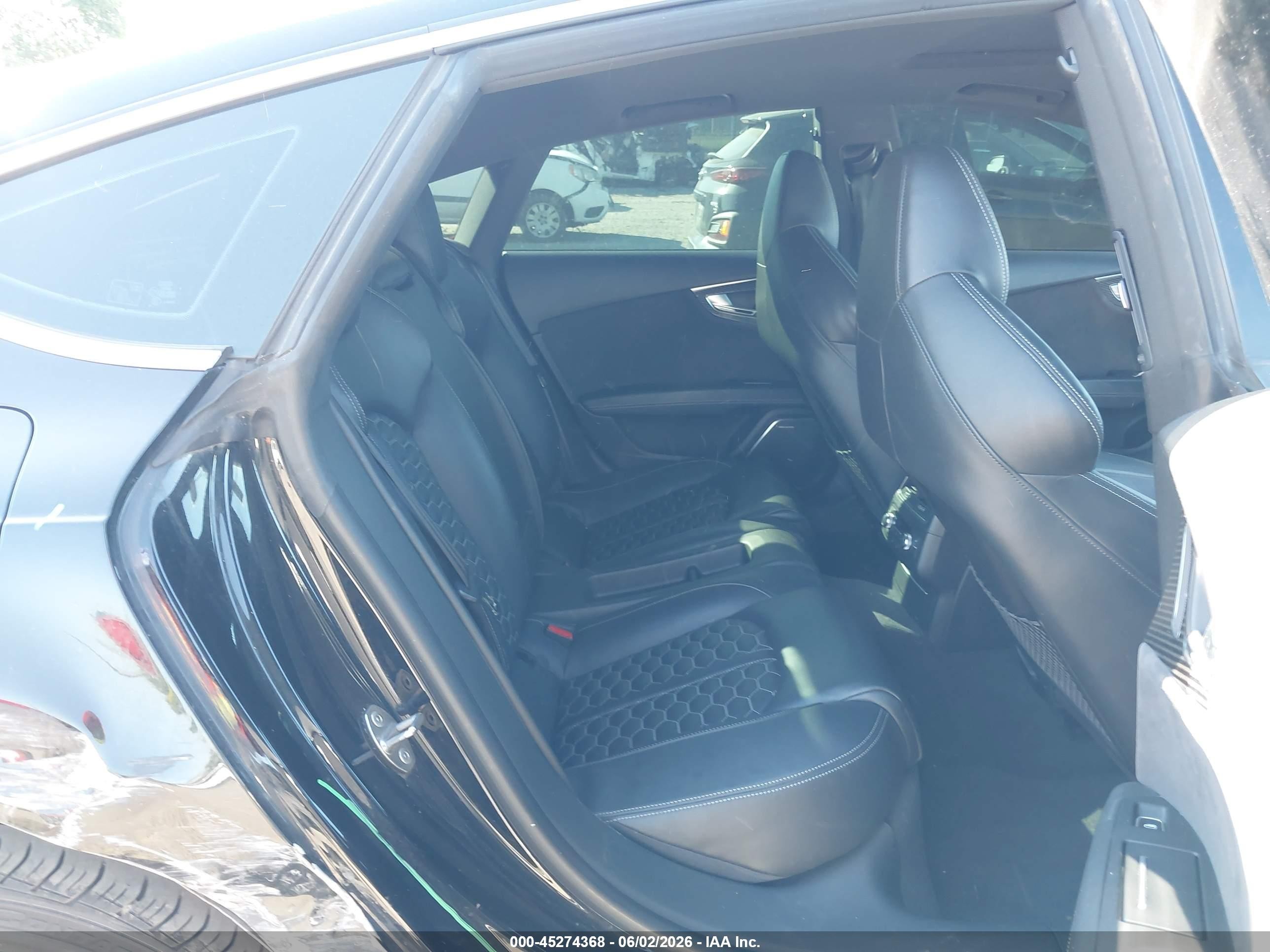 2016 Audi Rs 7 4.0t Prestige Black vin: WUAW2AFC8GN900706