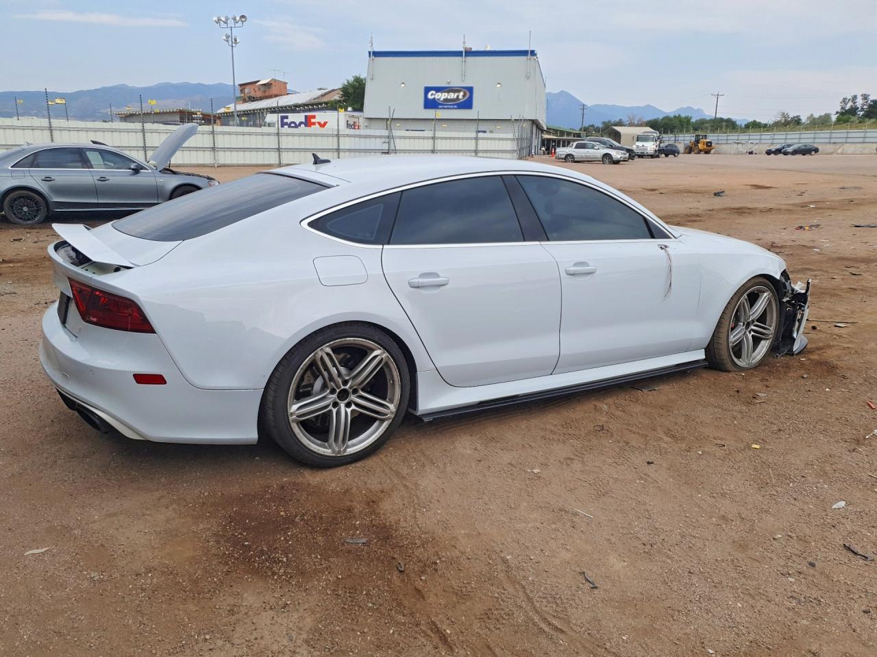 2014 Audi Rs7 Белый vin: WUAW2BFC1EN901229