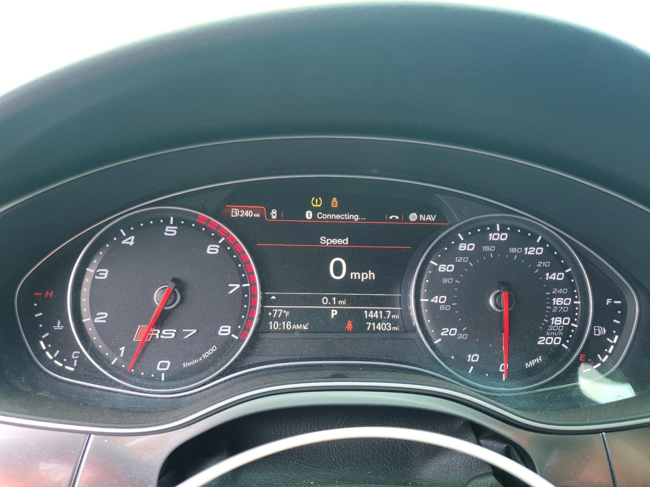 2014 Audi Rs7 Белый vin: WUAW2BFC1EN901229