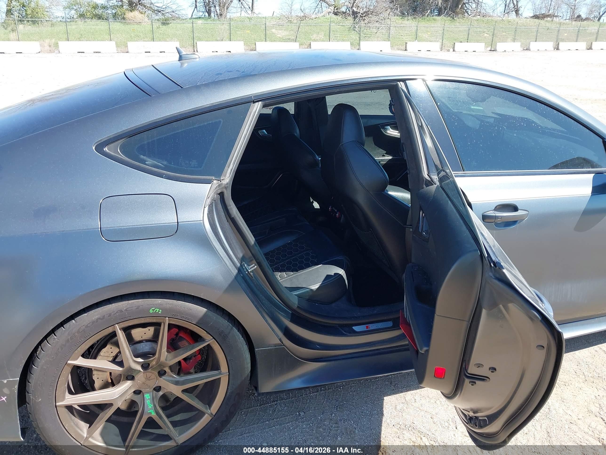 2014 Audi Rs 7 4.0t Prestige Gray vin: WUAW2BFC7EN902711