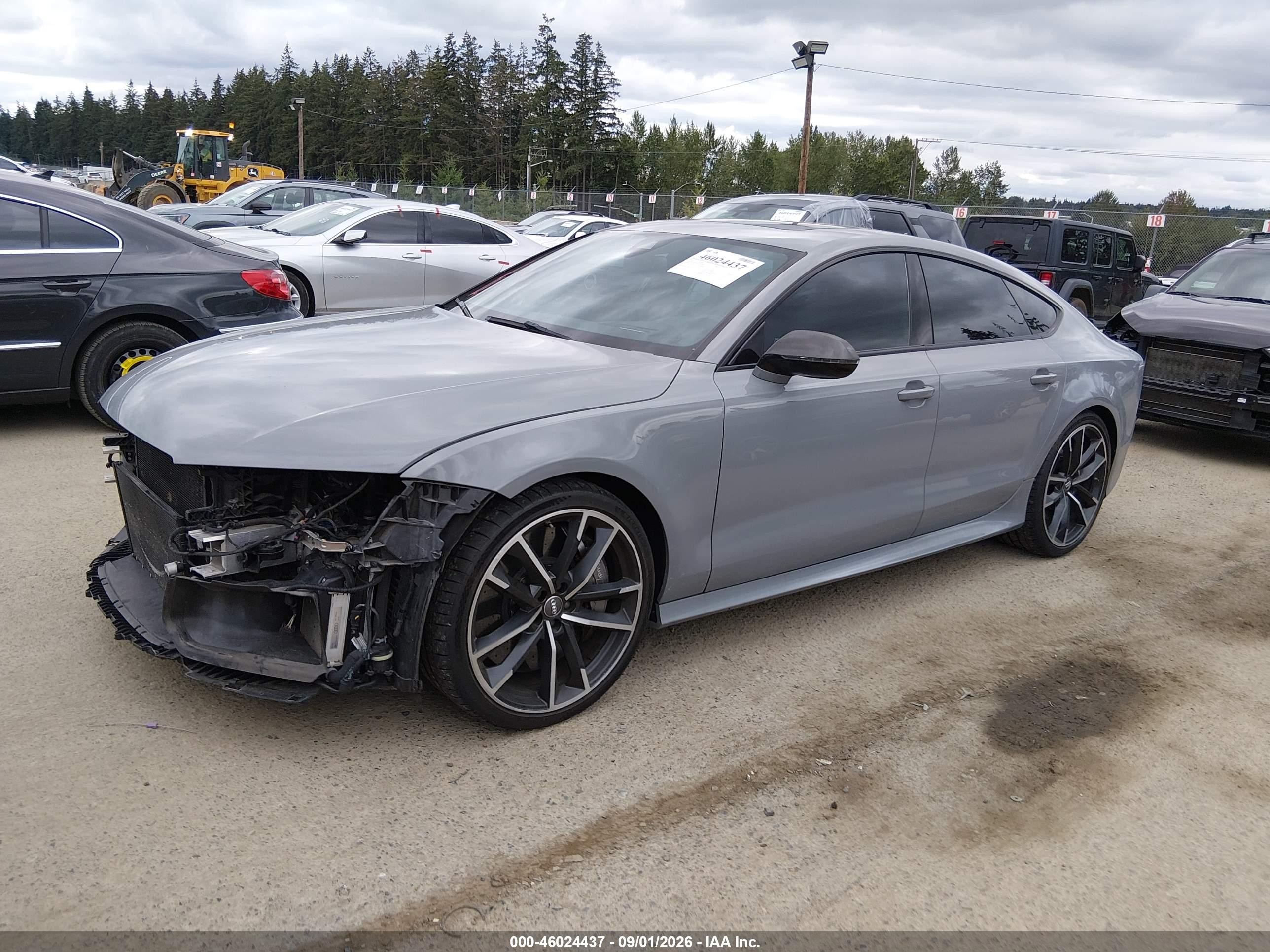 2016 Audi Rs 7 4.0t Performance Prestige Blue vin: WUAWRAFC6GN903356