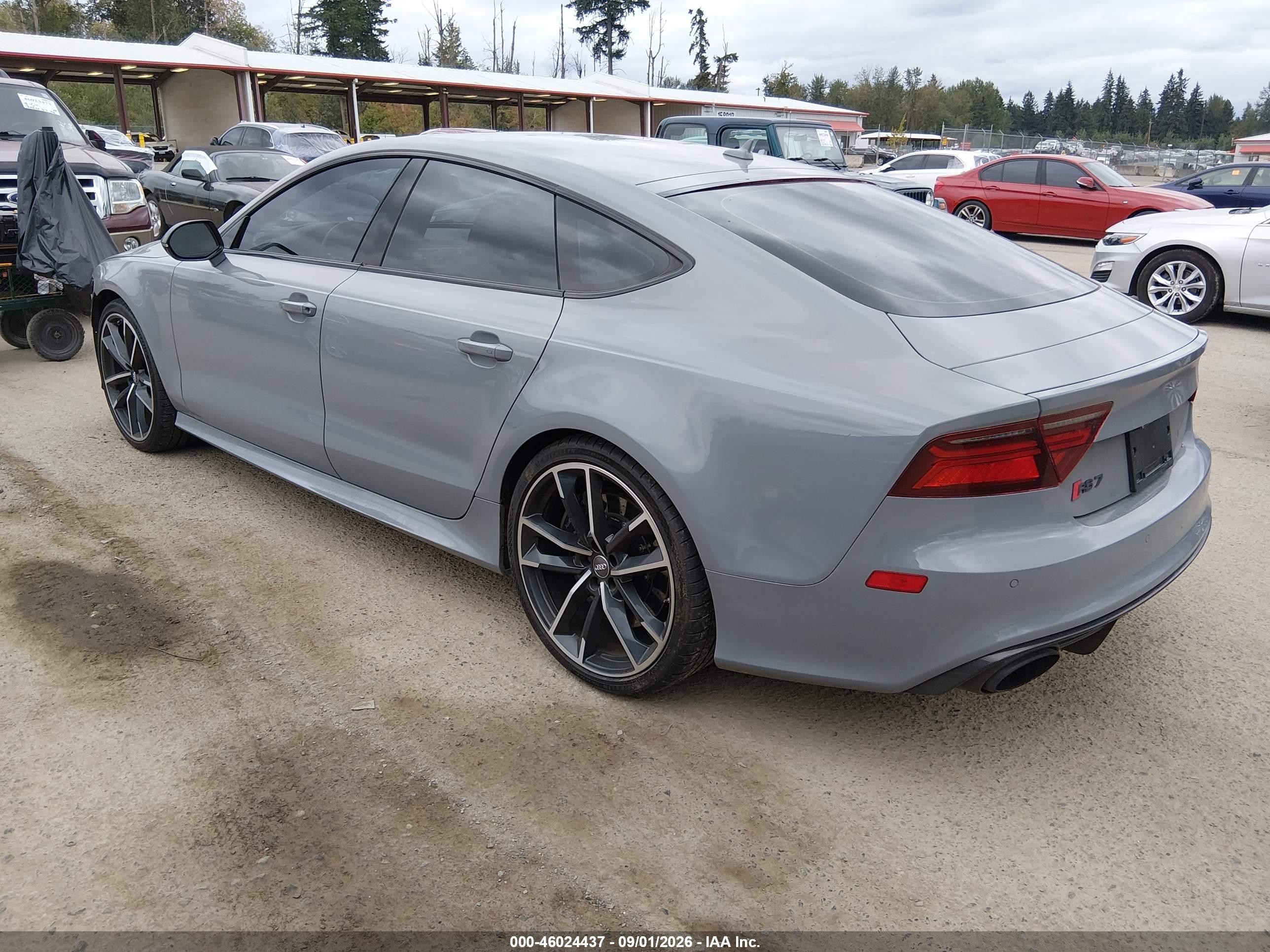 2016 Audi Rs 7 4.0t Performance Prestige Blue vin: WUAWRAFC6GN903356