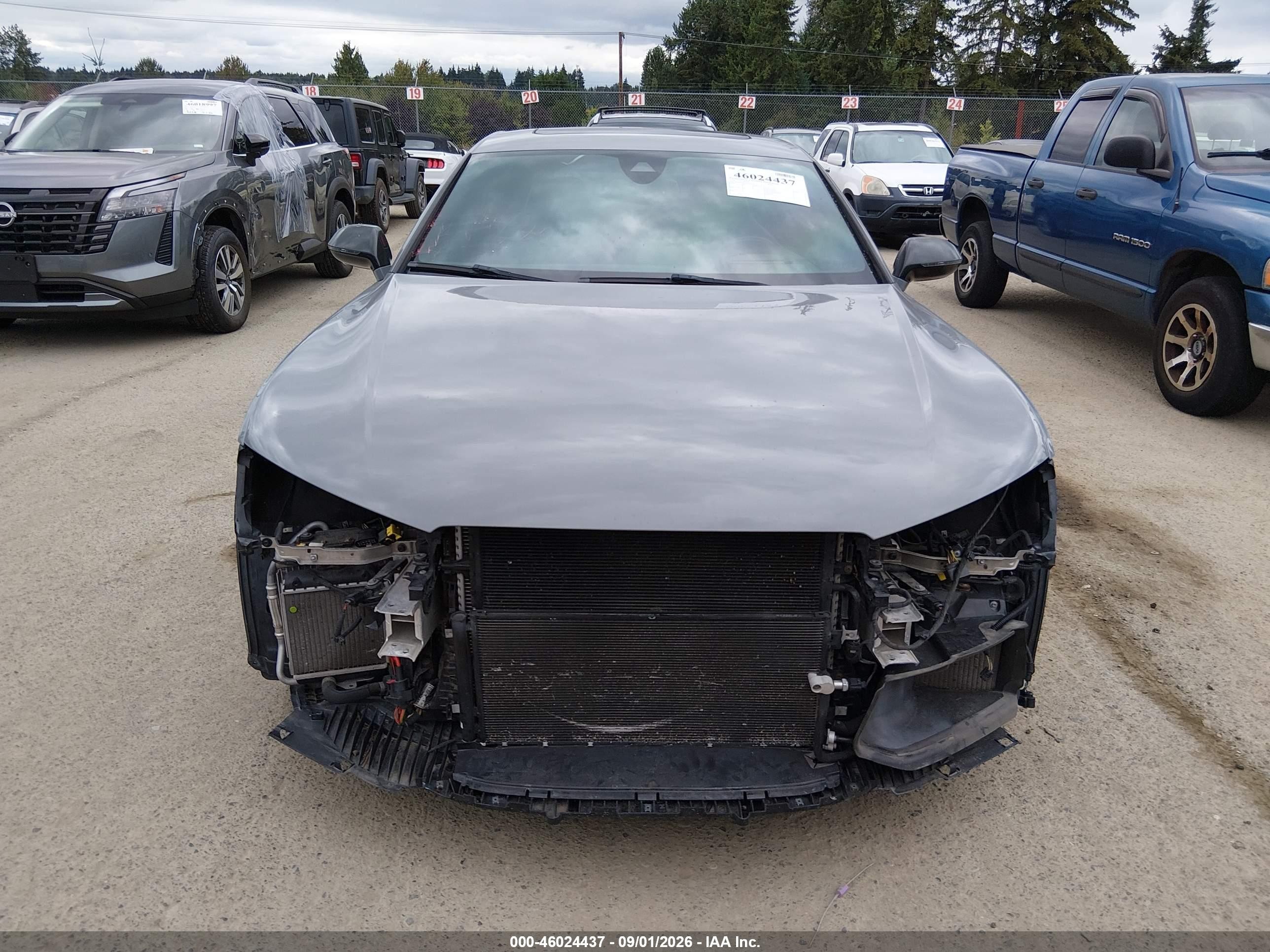 2016 Audi Rs 7 4.0t Performance Prestige Blue vin: WUAWRAFC6GN903356