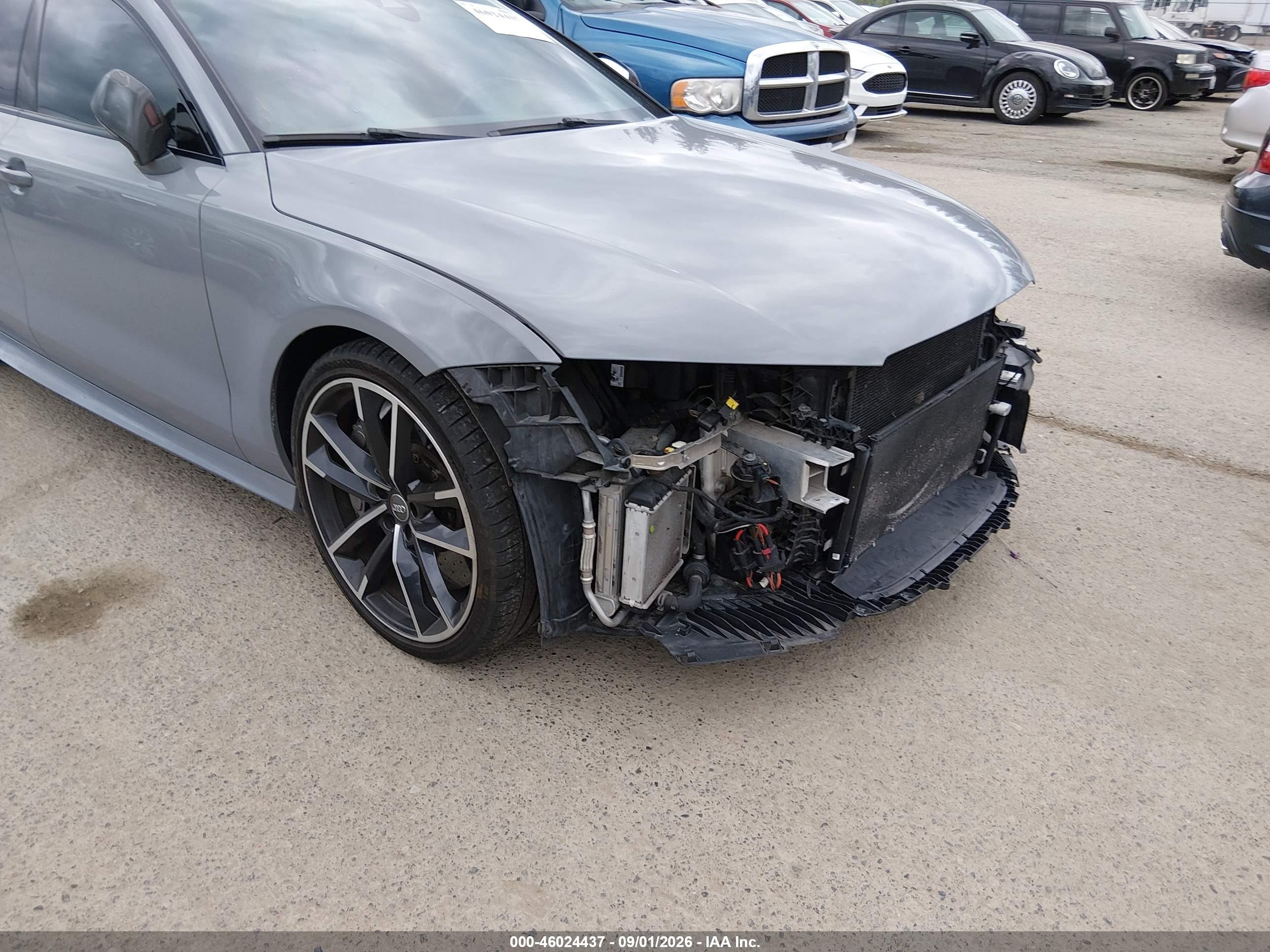 2016 Audi Rs 7 4.0t Performance Prestige Blue vin: WUAWRAFC6GN903356