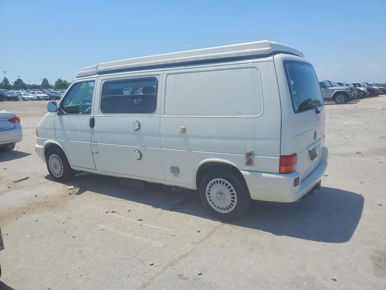 1999 Volkswagen Eurovan Camper White vin: WV2EH2702XH068152