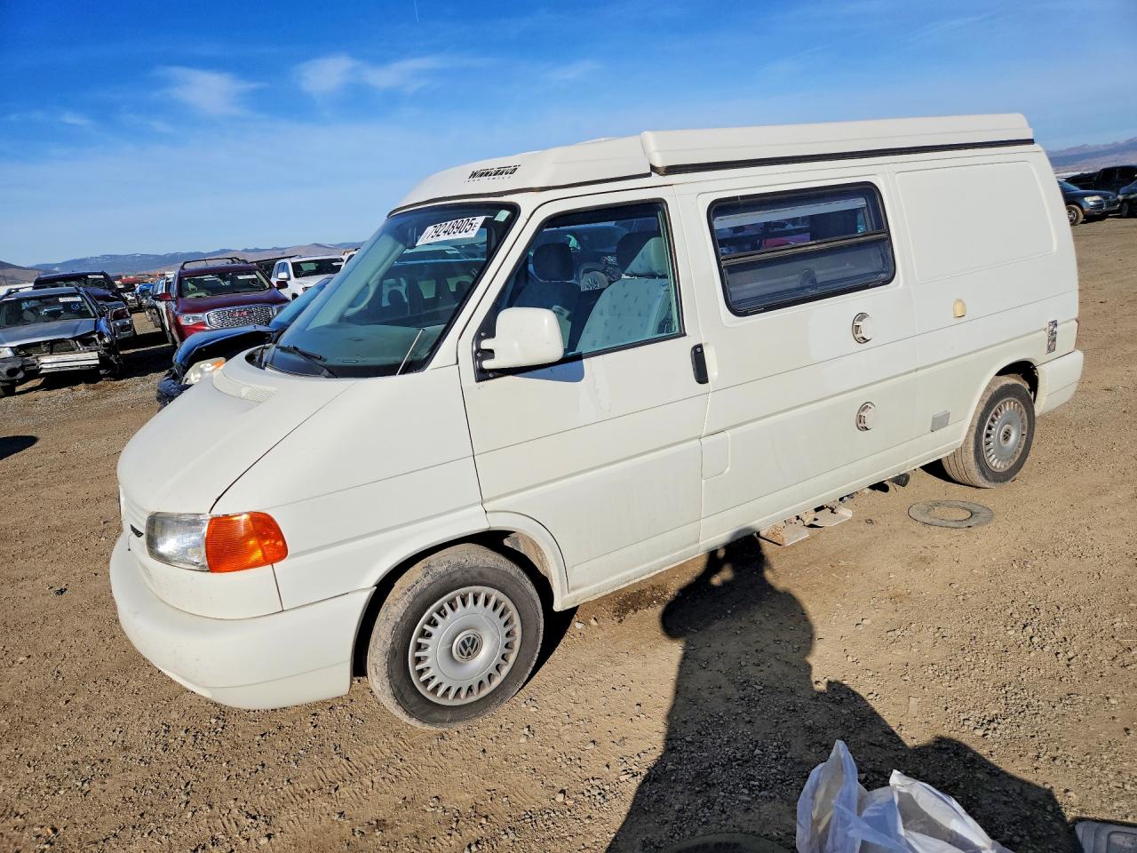 1999 Volkswagen Eurovan Camper Белый vin: WV2EH8702XH000646