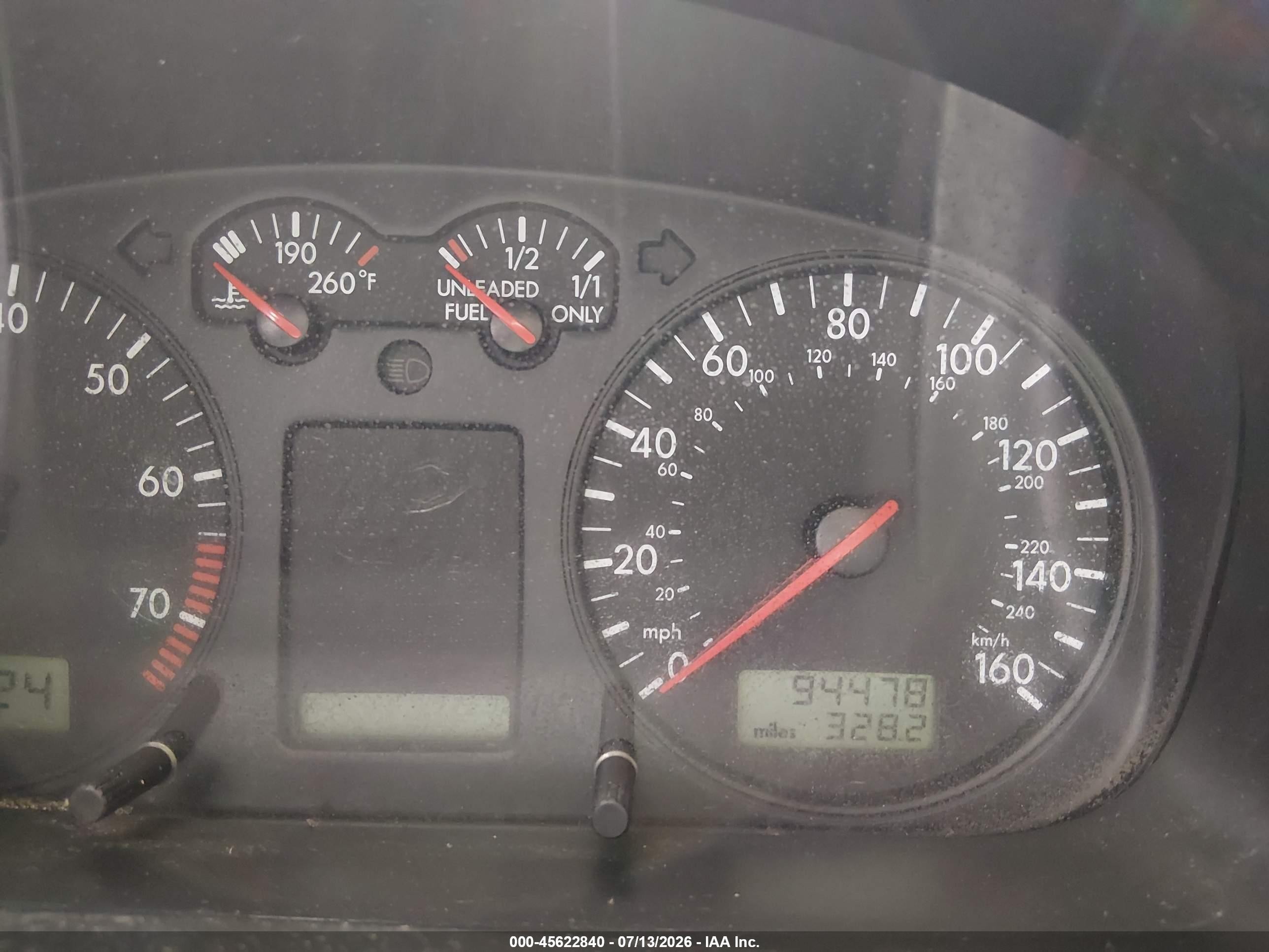 2001 Volkswagen Eurovan Gls Зеленый vin: WV2KB47021H147649