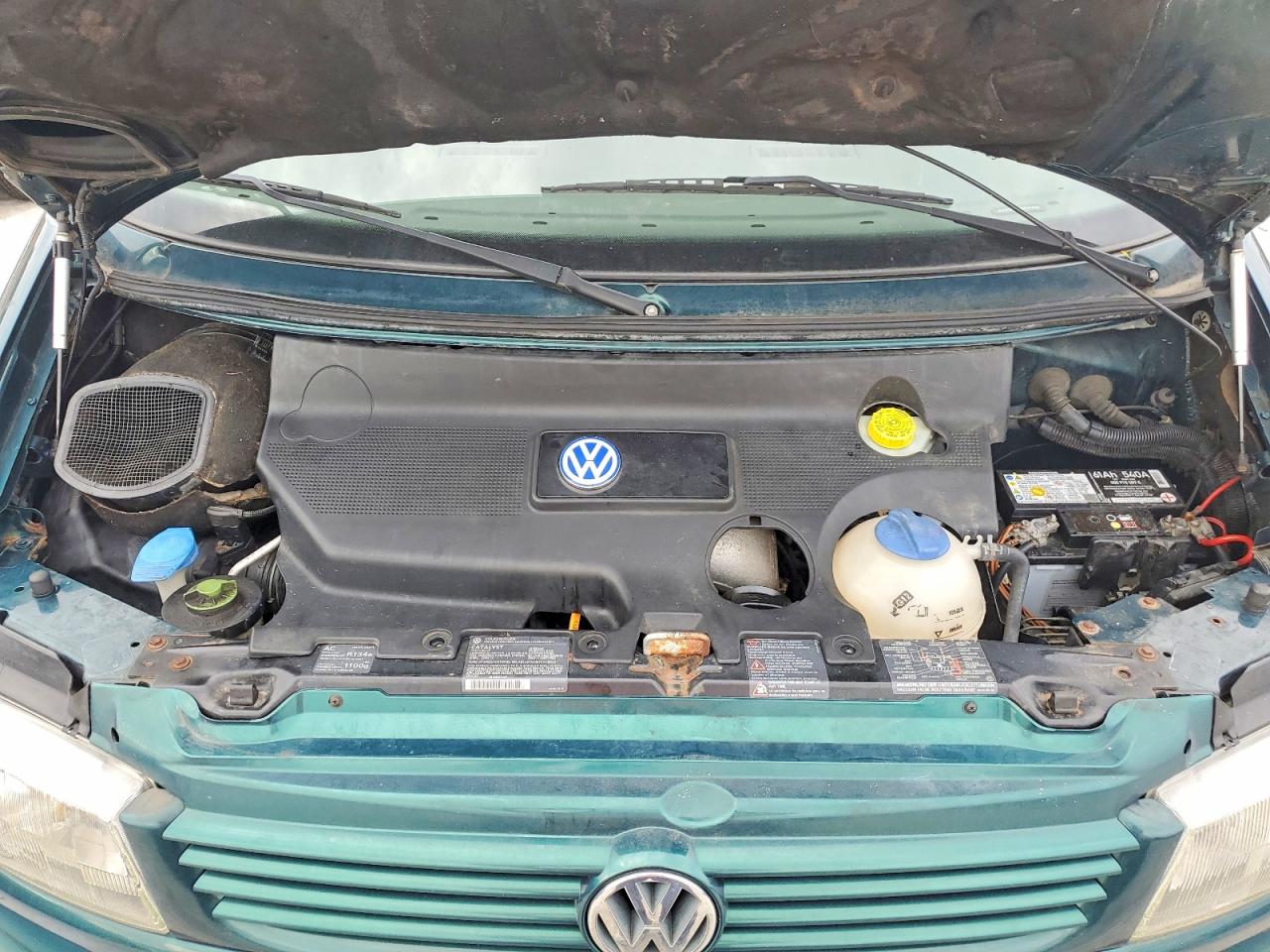 2003 Volkswagen Eurovan Gls Green vin: WV2KB47053H043899