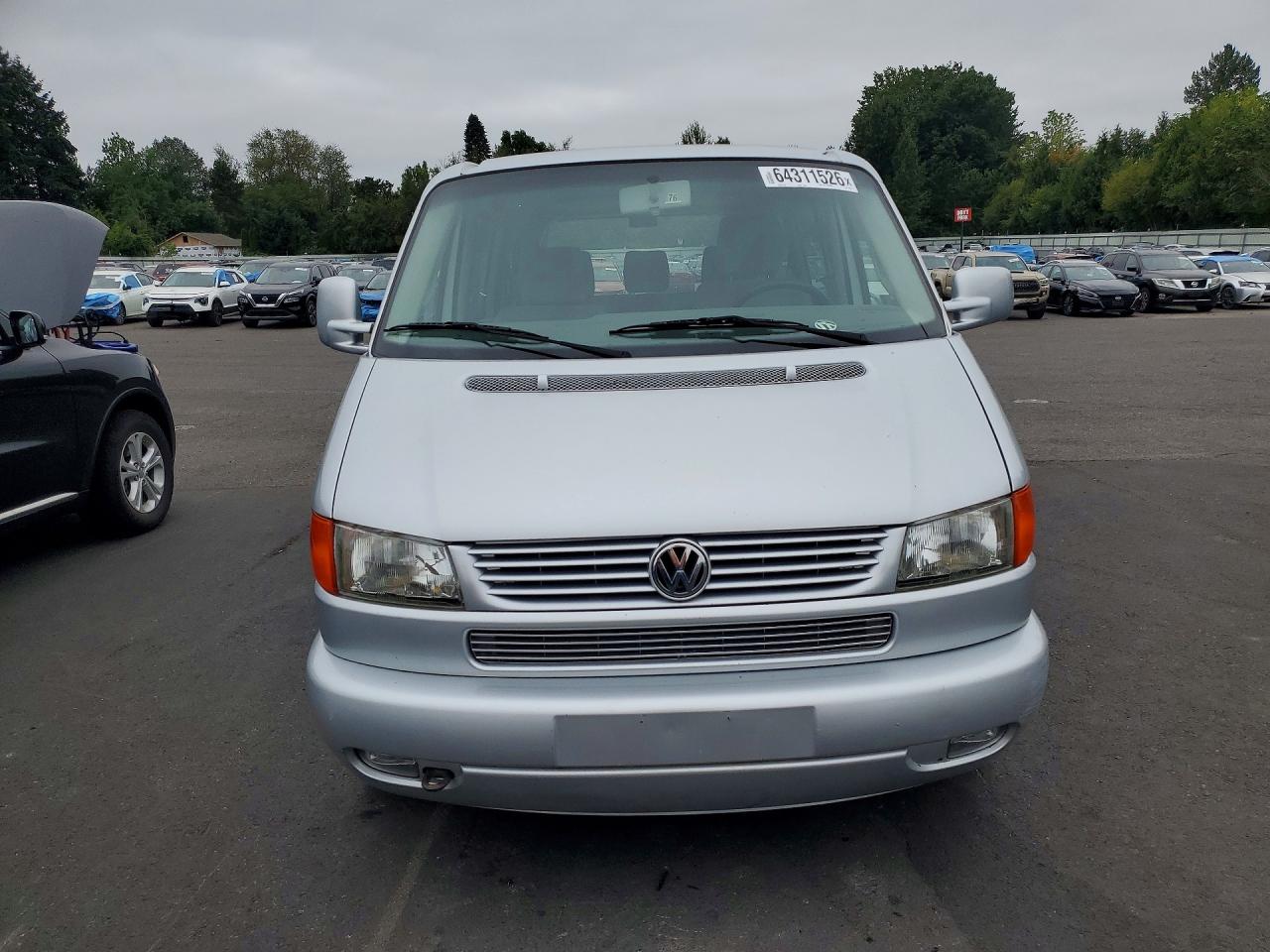 2003 Volkswagen Eurovan Gls Серебряный vin: WV2KB470X3H038634