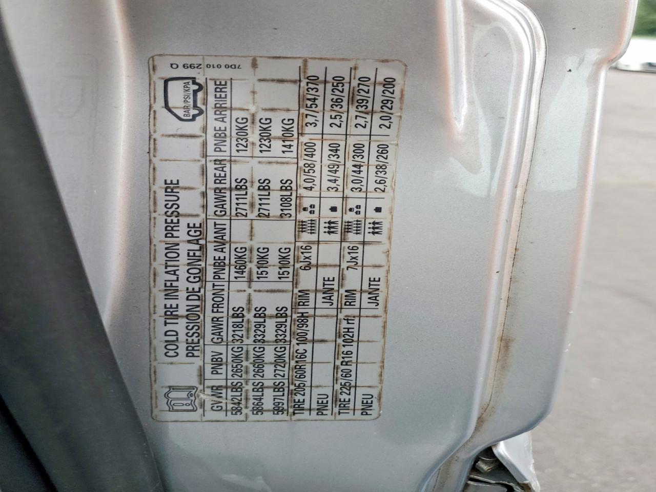 2003 Volkswagen Eurovan Gls Серебряный vin: WV2KB470X3H038634