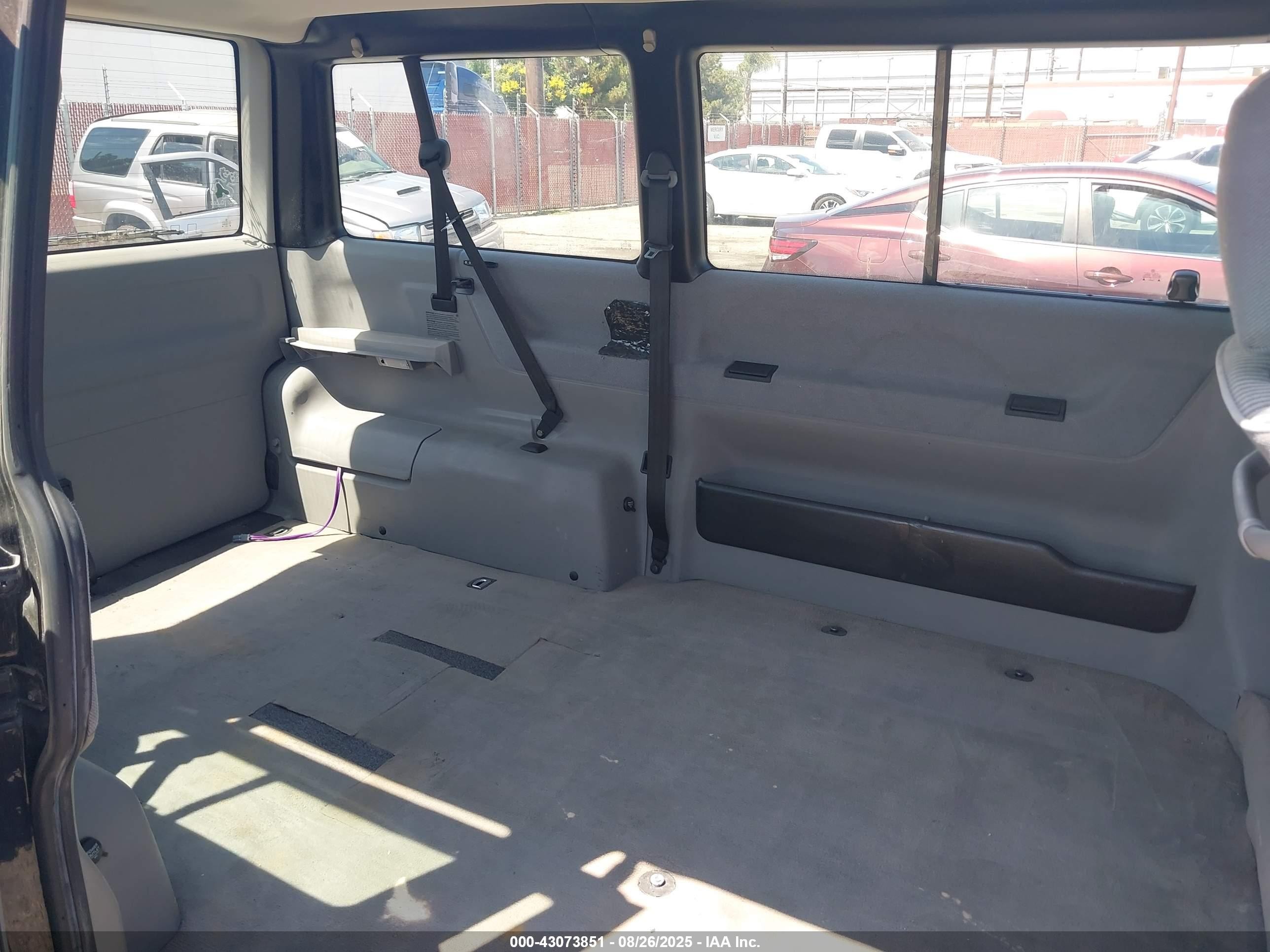 1999 Volkswagen Eurovan Gls Черный vin: WV2KH2707XH001209