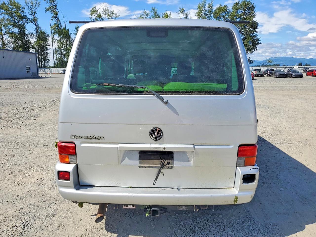2003 Volkswagen Eurovan Mv Серебряный vin: WV2MB47013H001674