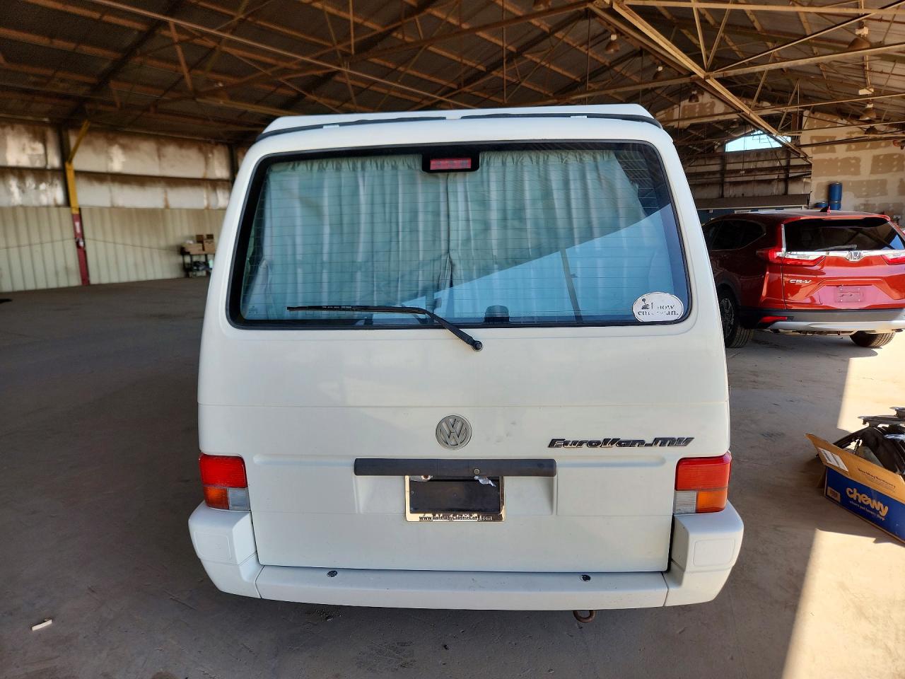 1993 Volkswagen Eurovan Mv White vin: WV2MC0701PH070974