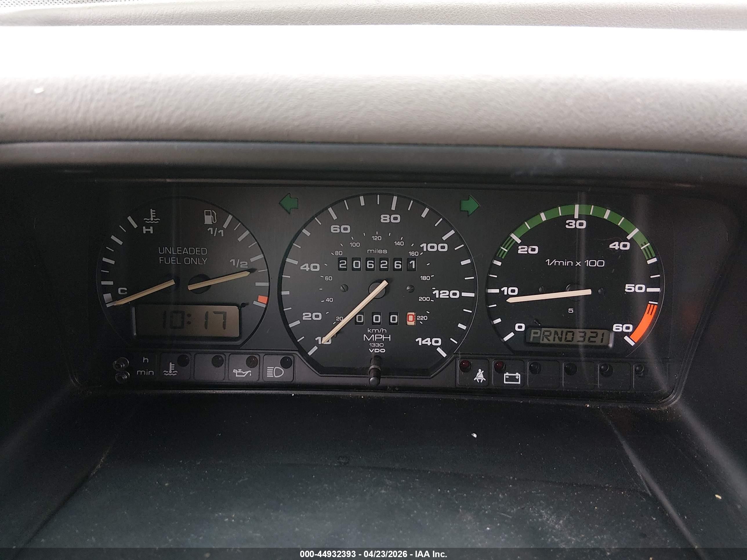 1993 Volkswagen Eurovan Mv Белый vin: WV2MC0705PH050226