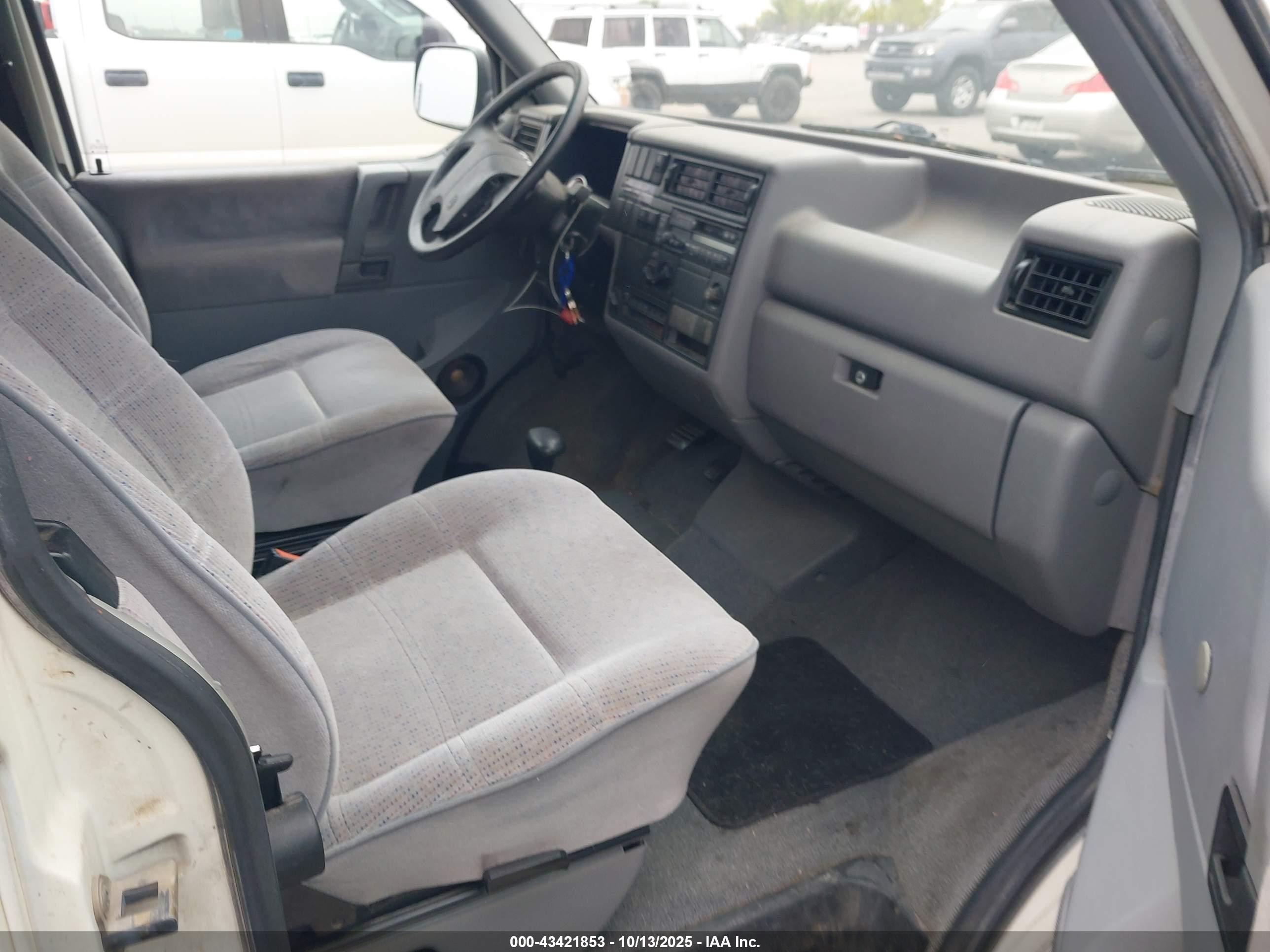 1993 Volkswagen Eurovan Mv White vin: WV2MC0708PH067862