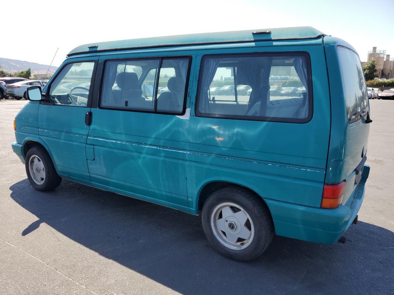 1993 Volkswagen Eurovan Mv Green vin: WV2MD0700PH093580