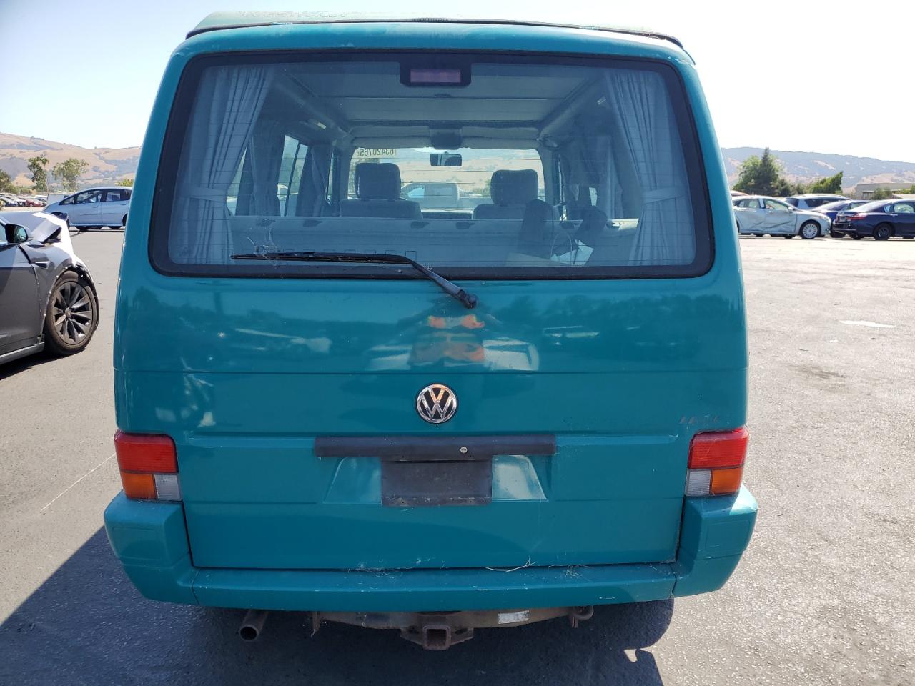 1993 Volkswagen Eurovan Mv Green vin: WV2MD0700PH093580