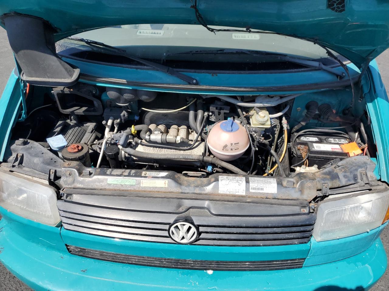 1993 Volkswagen Eurovan Mv Green vin: WV2MD0700PH093580