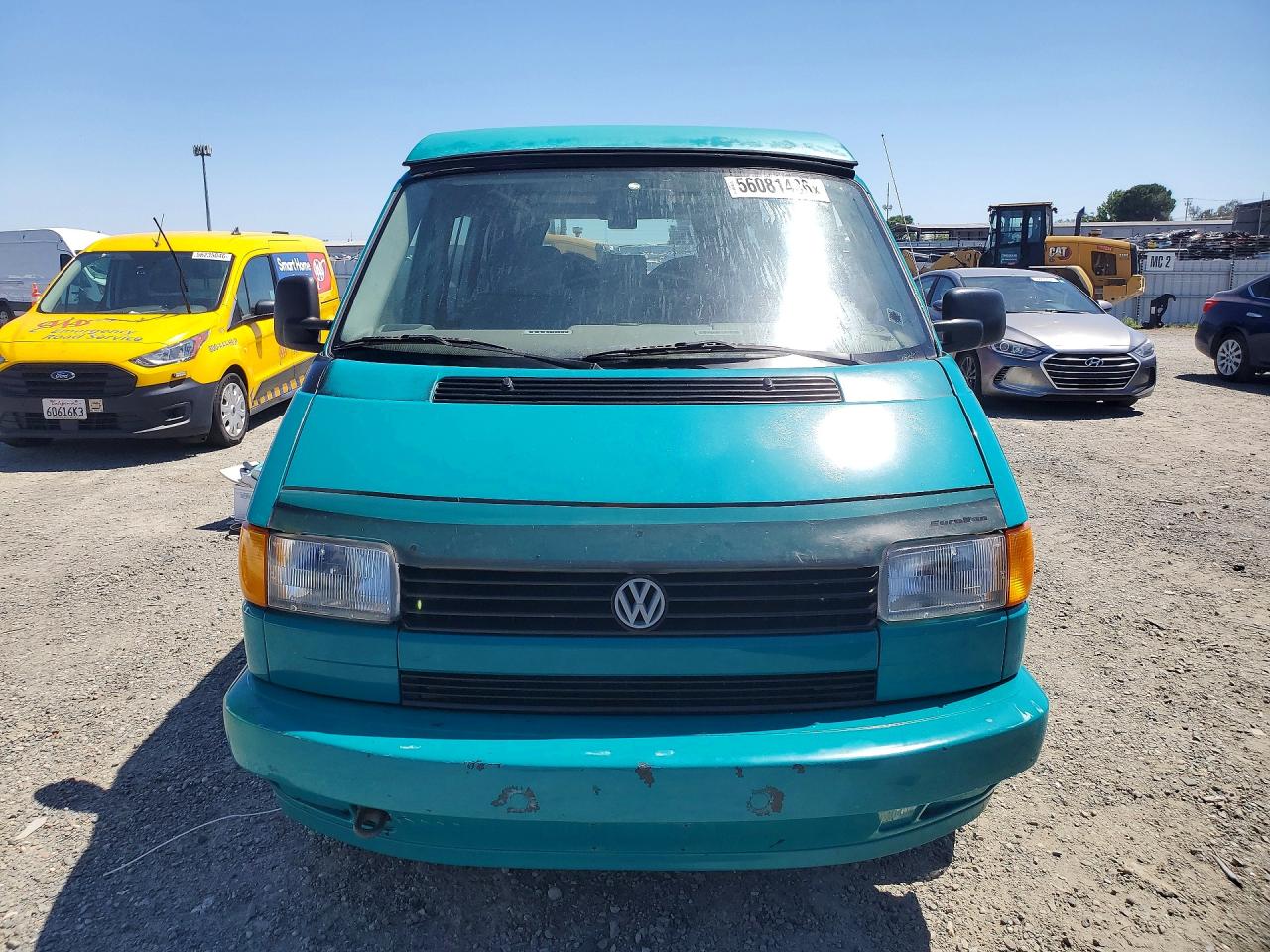 1993 Volkswagen Eurovan Mv Зеленый vin: WV2MD0700PH093580