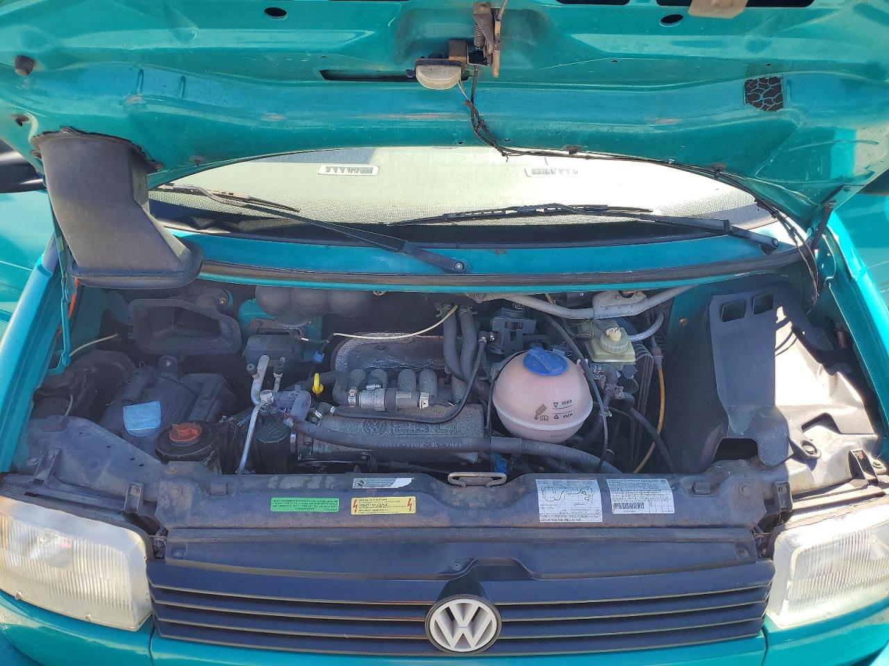 1993 Volkswagen Eurovan Mv Зеленый vin: WV2MD0700PH093580