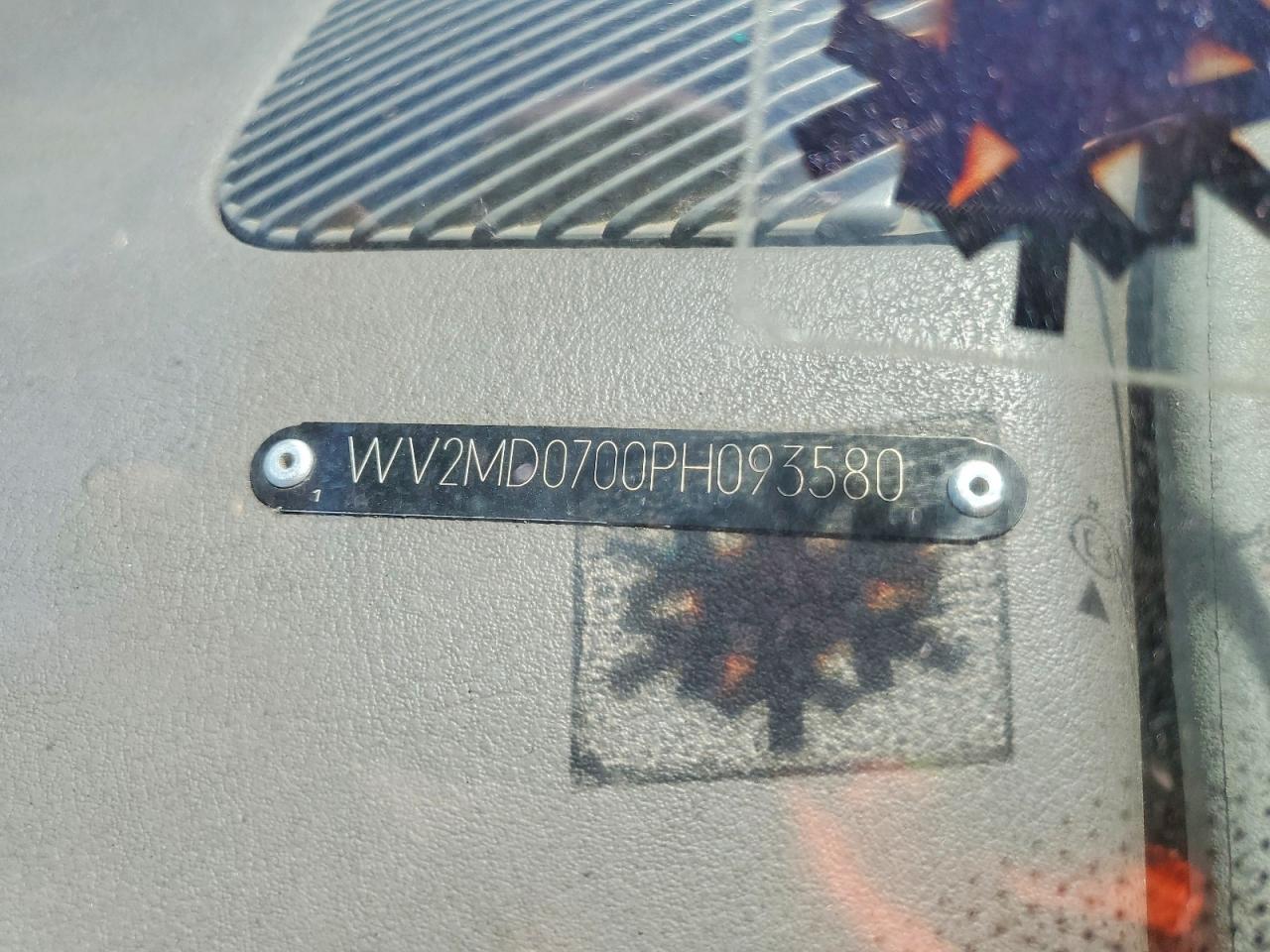 1993 Volkswagen Eurovan Mv Зеленый vin: WV2MD0700PH093580