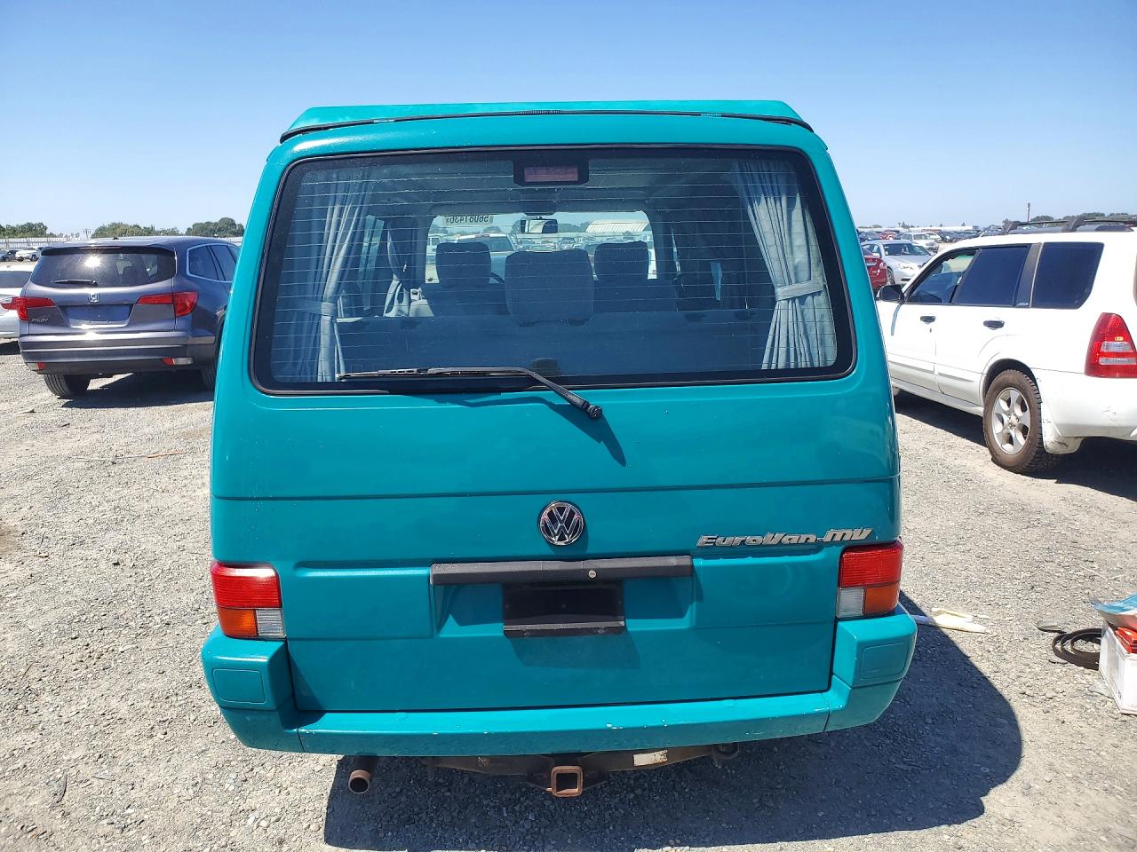 1993 Volkswagen Eurovan Mv Зеленый vin: WV2MD0700PH093580