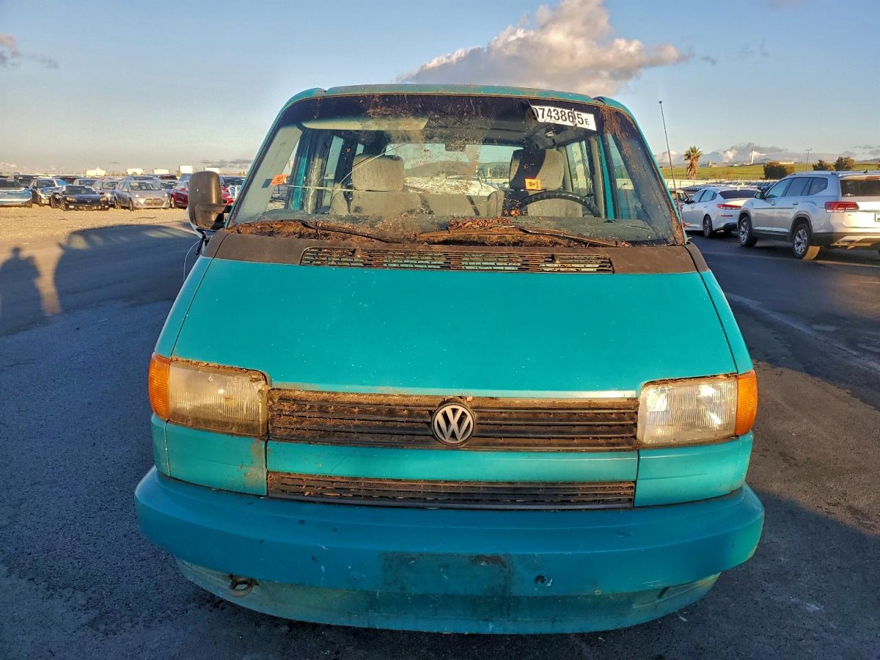 1993 Volkswagen Eurovan Mv Green vin: WV2MD0703PH017609