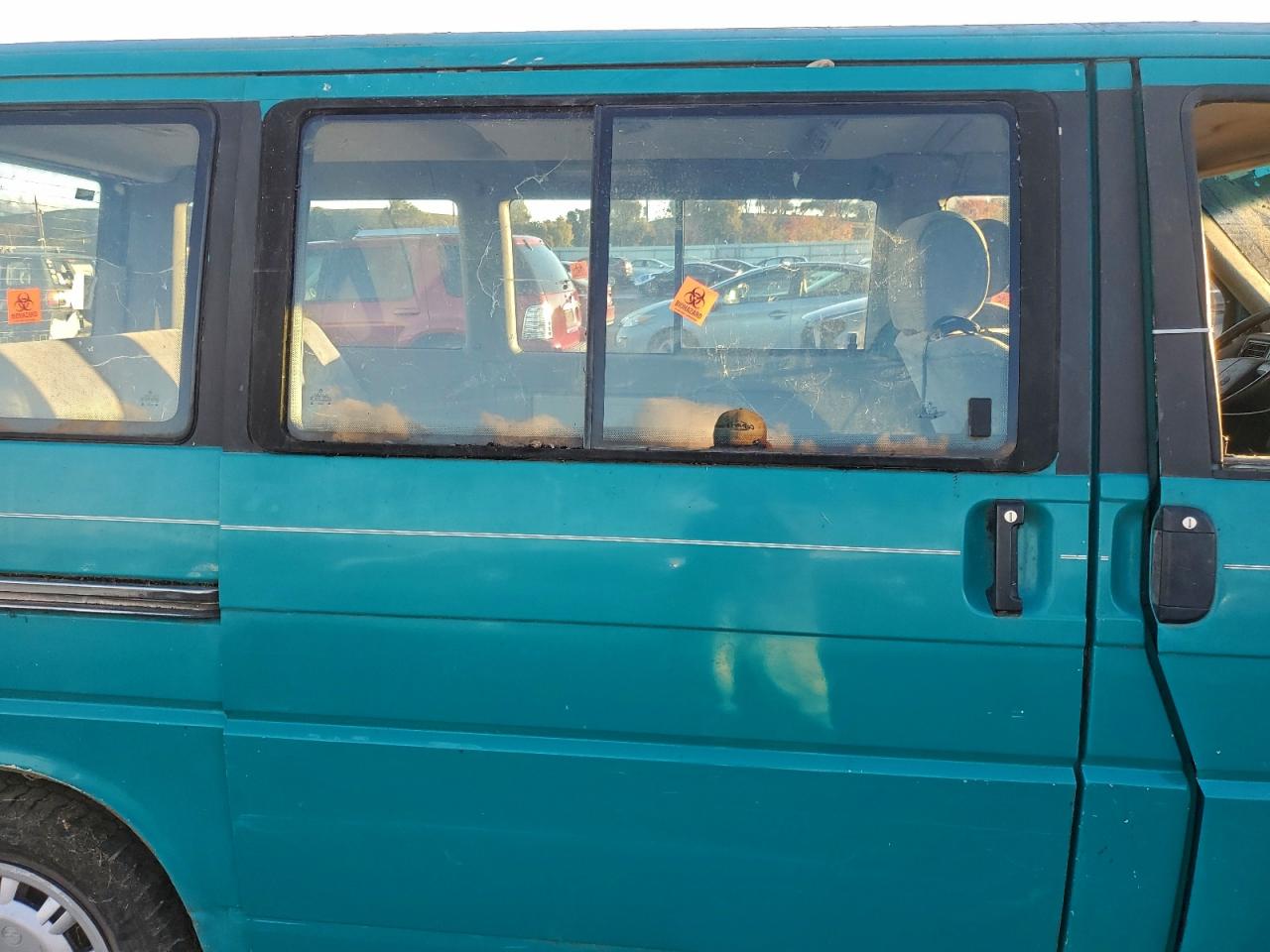 1993 Volkswagen Eurovan Mv Green vin: WV2MD0703PH017609