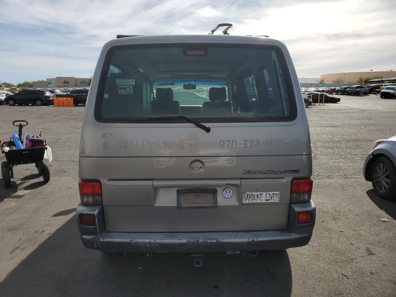 1999 Volkswagen Eurovan Mv Silver vin: WV2MH2702XH018024