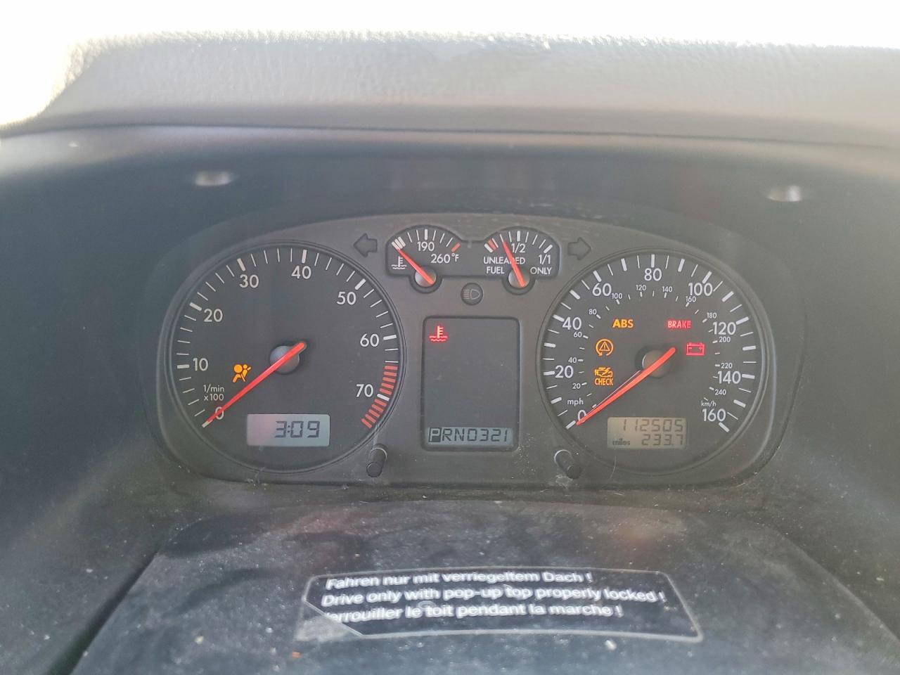 2002 Volkswagen Eurovan Mv Silver vin: WV2NB47092H003921