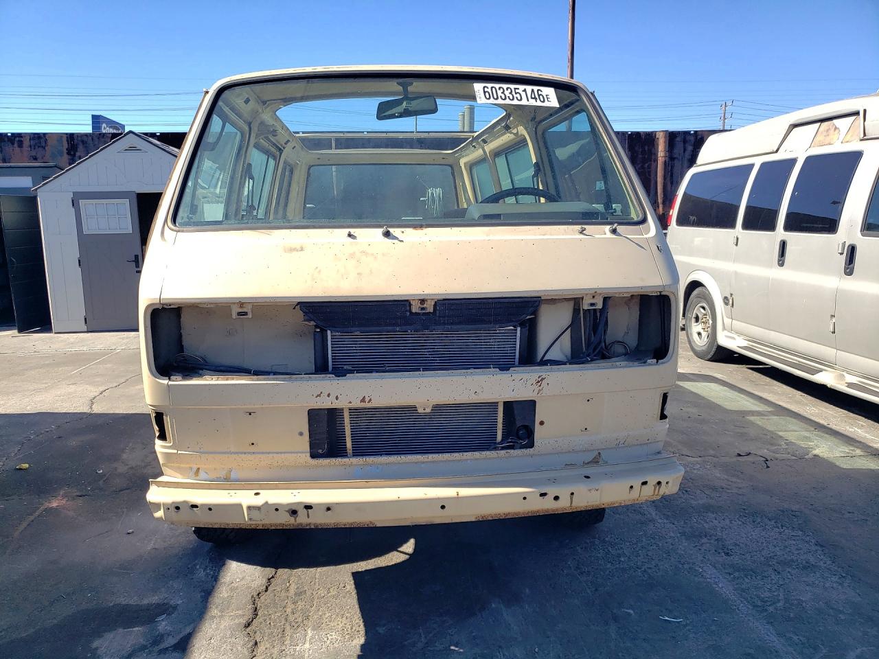 1985 Volkswagen Vanagon Kombi Cream vin: WV2XB0255FH074995