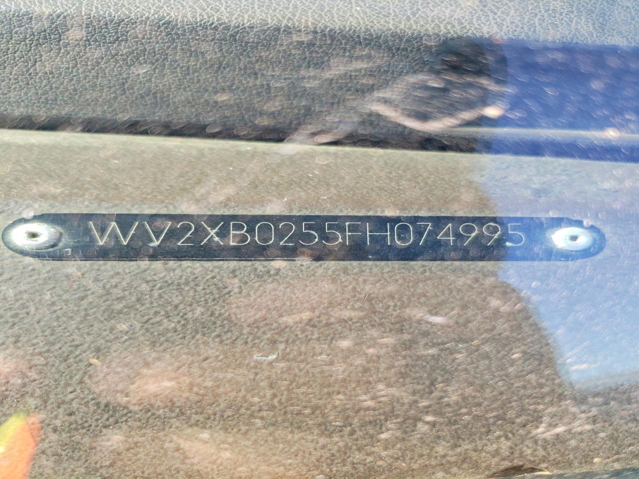 1985 Volkswagen Vanagon Kombi Cream vin: WV2XB0255FH074995