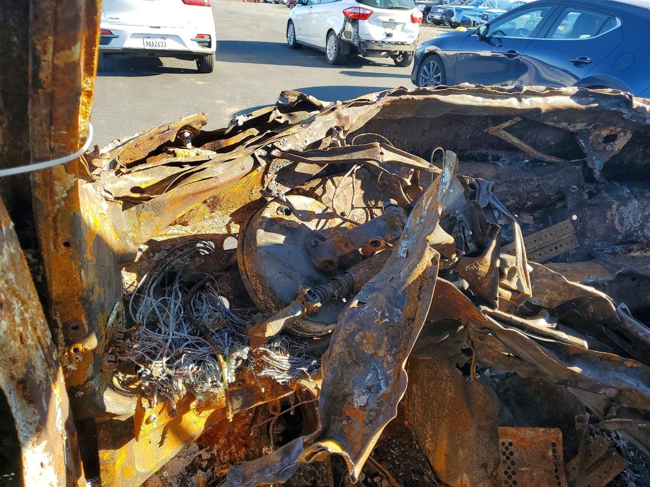 1991 Volkswagen Vanagon Bus Burn vin: WV2YB0256MG000217