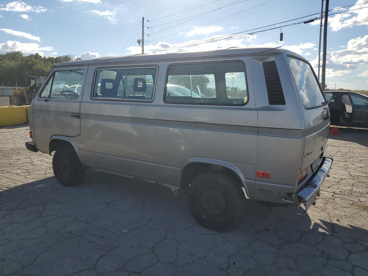 1985 Volkswagen Vanagon Bus Silver vin: WV2YB0259FH031183